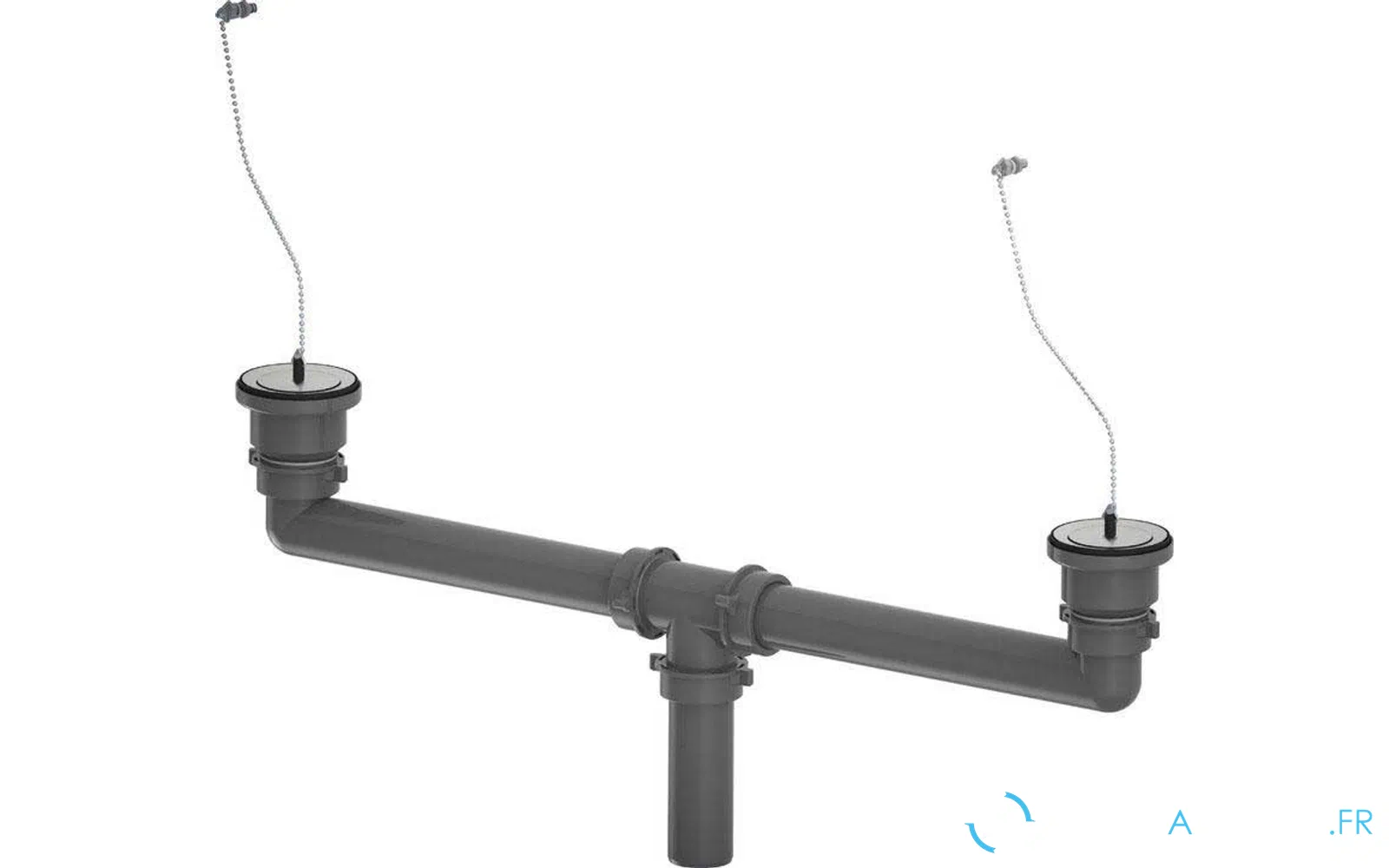 slider 0 Double évacuation avec bouchon