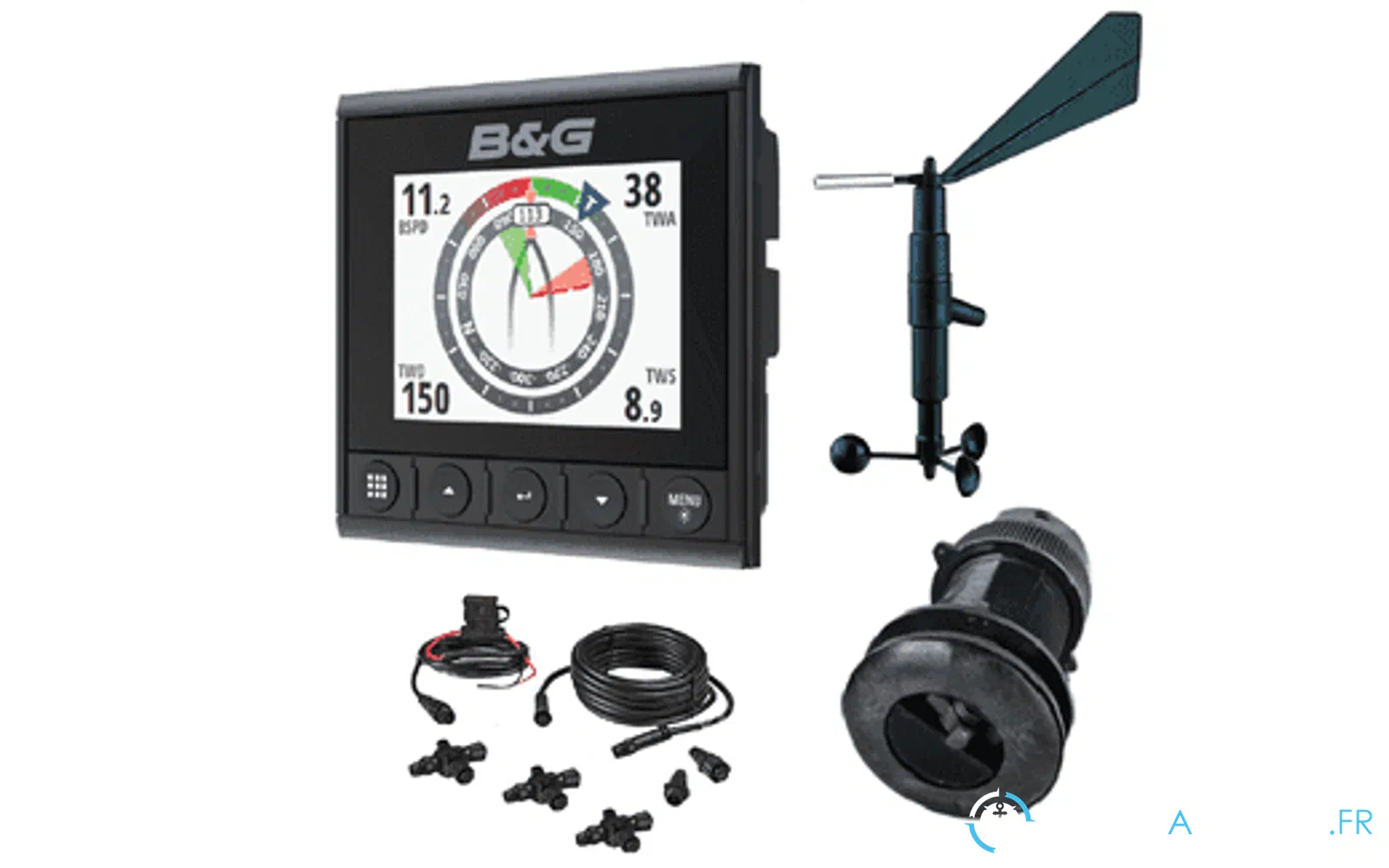 slider 0 Pack capteur de vitesse/profondeur/vent Triton² (filaire)