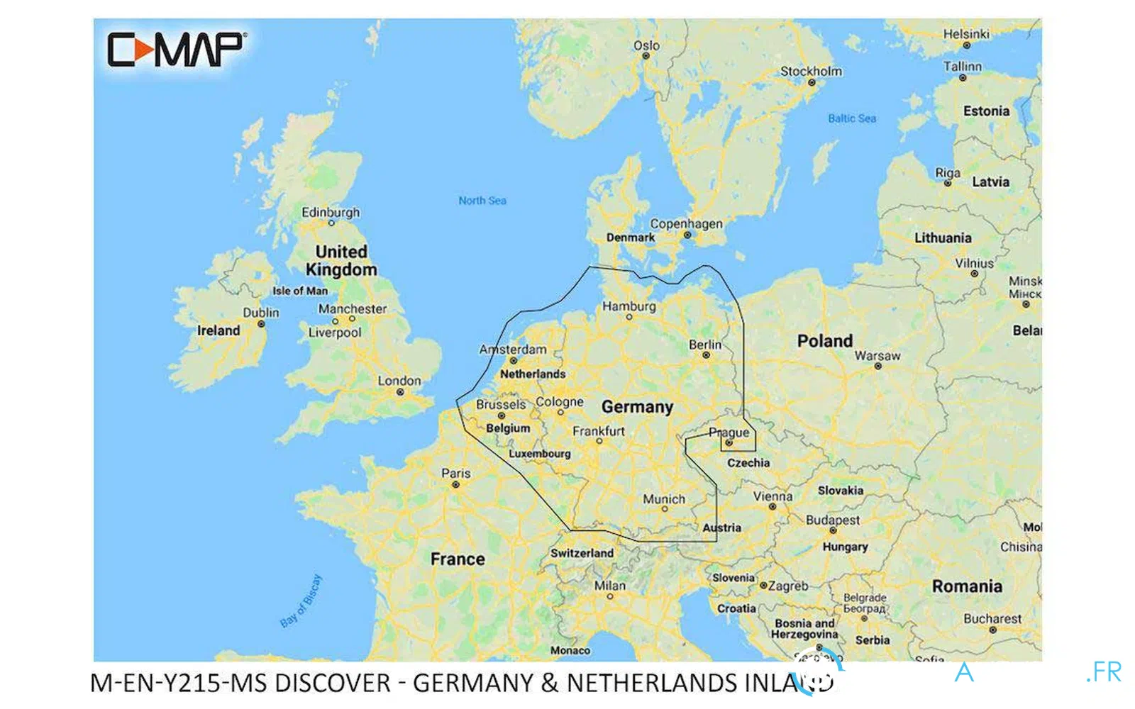 slider 0 C-MAP DISCOVER - Voies navigables intérieures d’Allemagne et des Pays-Bas