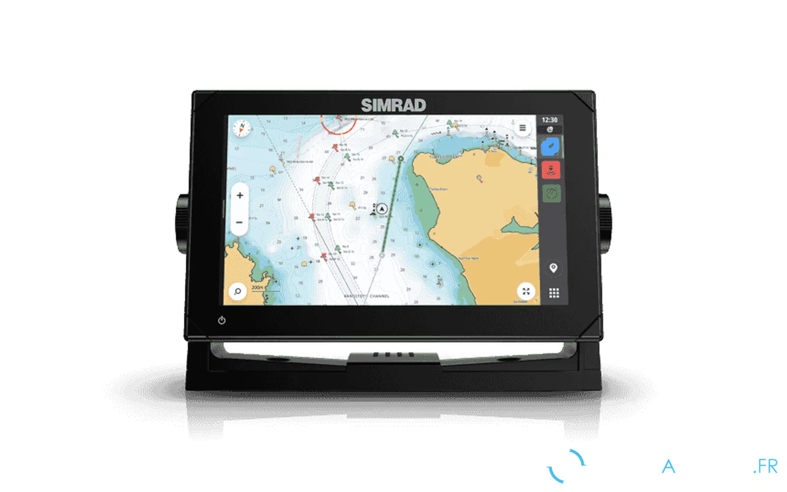 slider 0 Simrad NSX 3009 avec transducteur Active Imaging