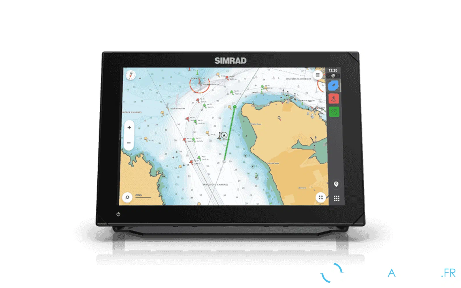 slider 0 Simrad NSX 3012 avec sonde Active Imaging