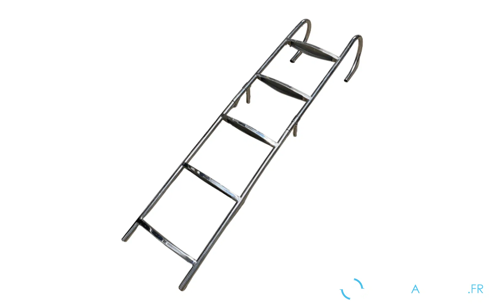 slider 0 Échelle de bateau 5 marches pliante en inox RVS304
