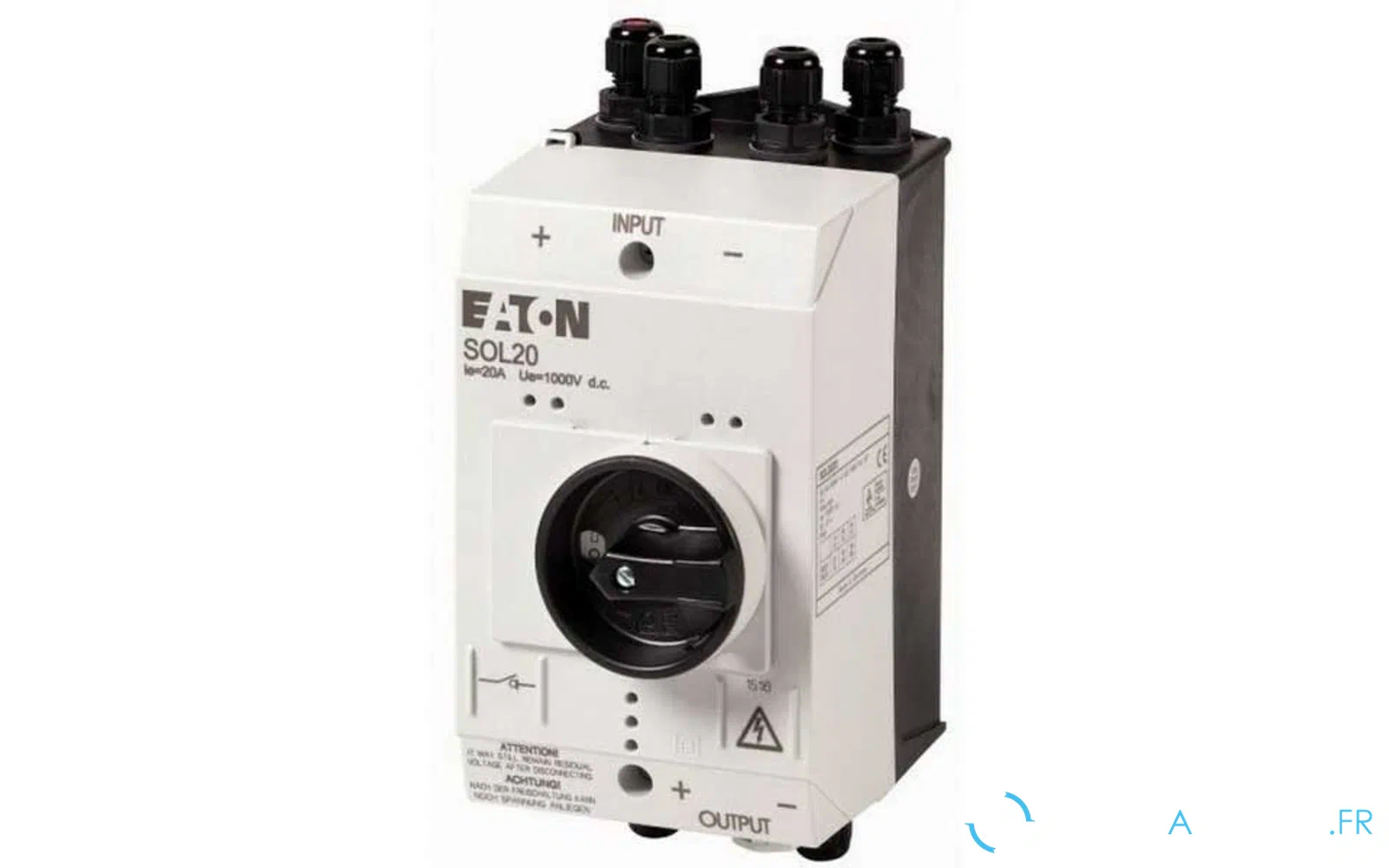 slider 0 Interrupteur PV EATON SOL20/2MV