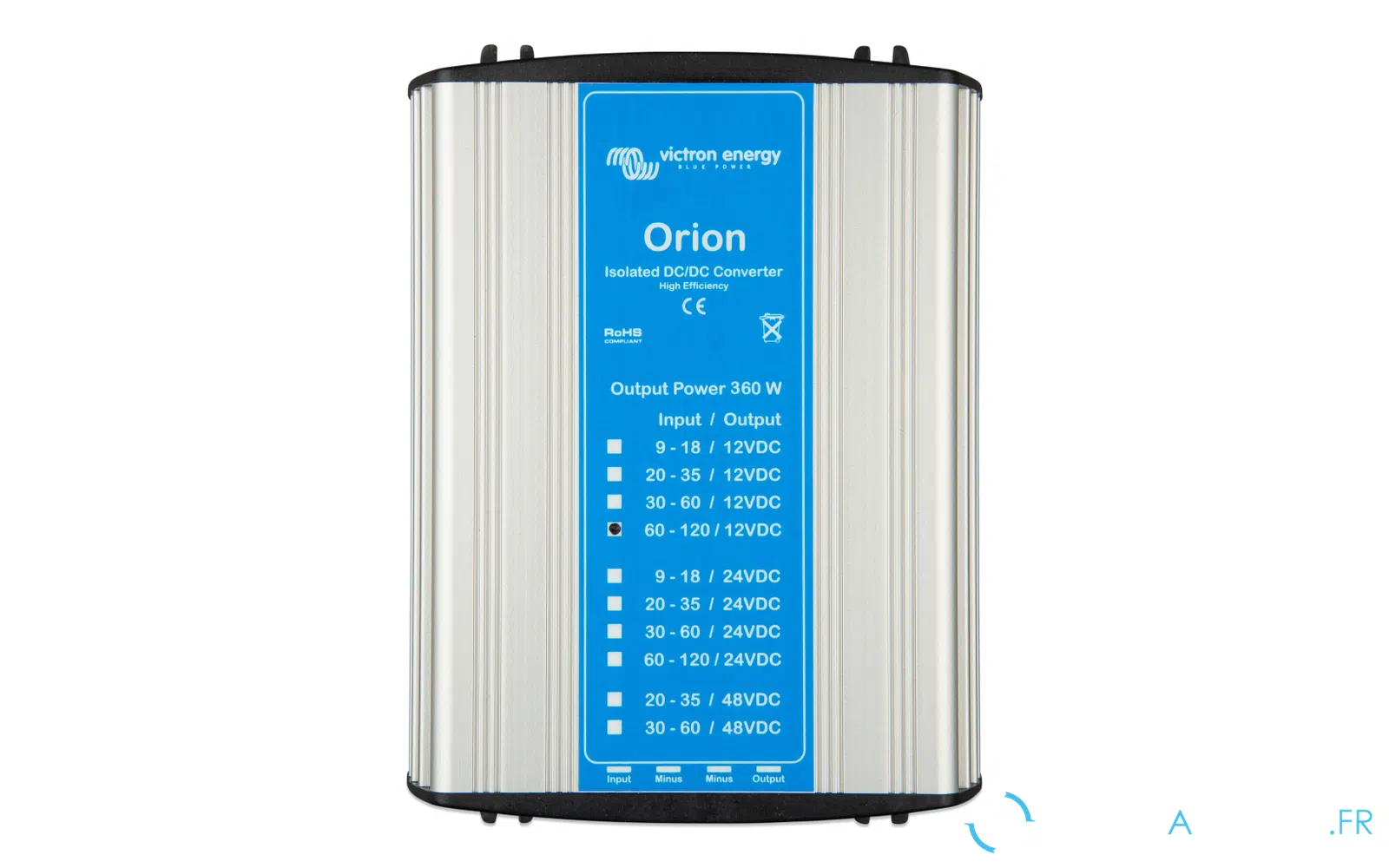 slider 0 Orion 110/24-360W convertisseur DC-DC à isolation galvanique