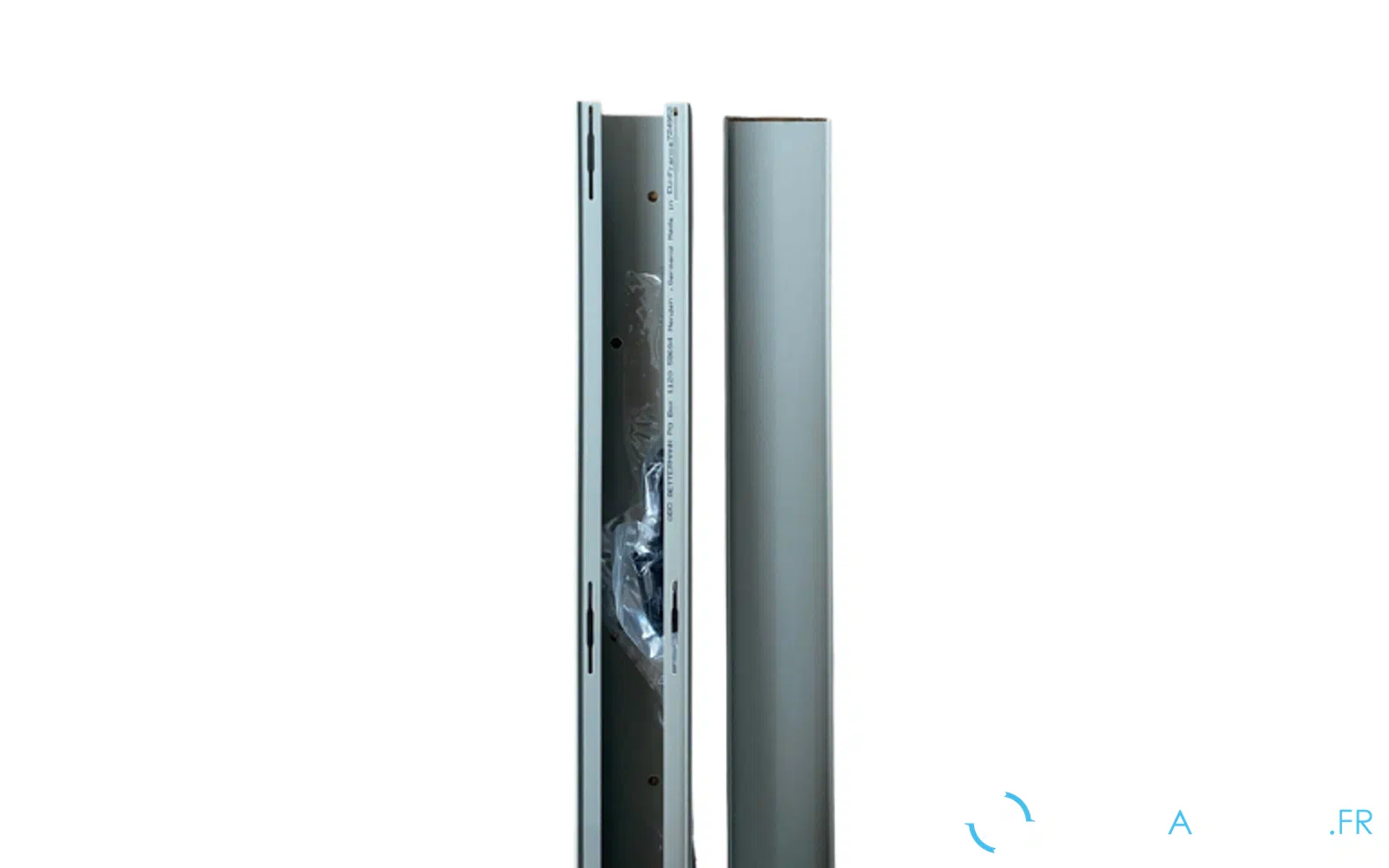 slider 0 Goulotte de câbles PVC 40x60 mm avec paroi latérale fermée grise (couvercle inclus)