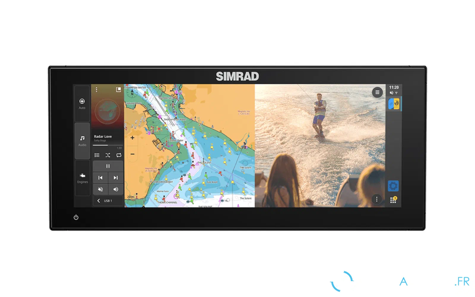 slider 0 Simrad NSX 3012 UW sans transducteur. ROW