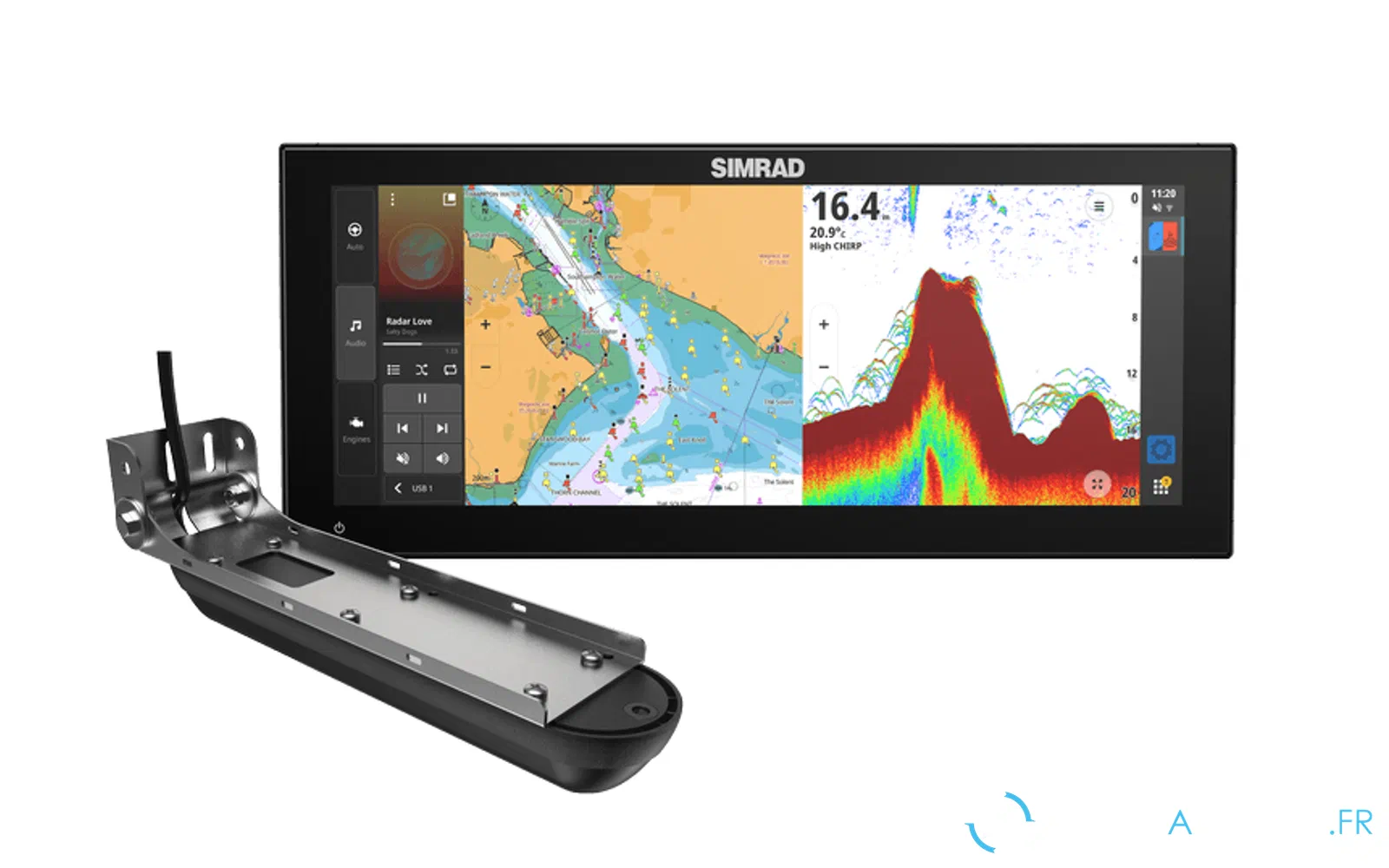 slider 0 Simrad NSX 3015 UW Al 3-en-1, ROW