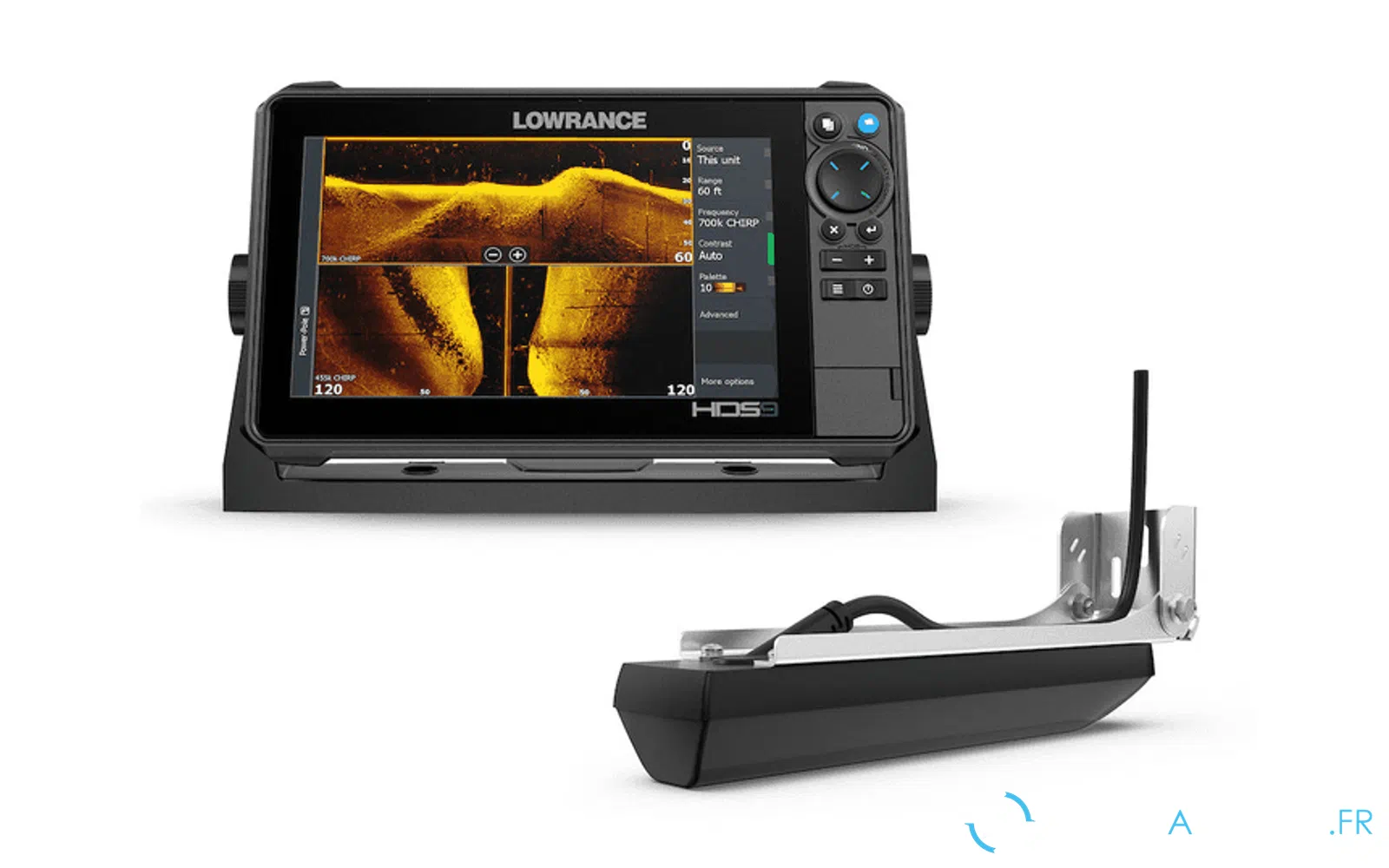 slider 0 HDS-9 PRO avec sonde ActiveImaging™ HD 3-en-1