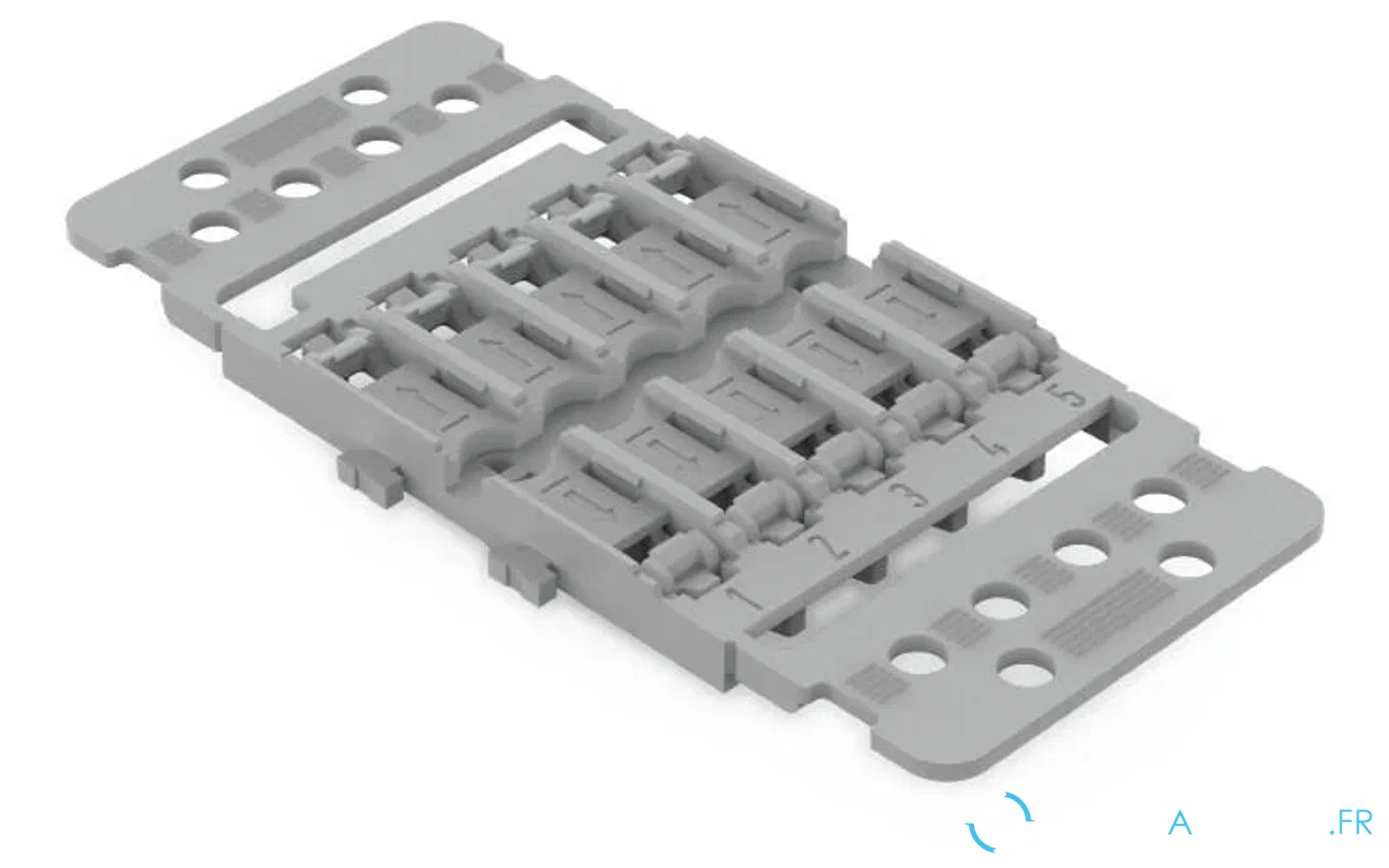 slider 0 Adaptateur de fixation Wago avec décharge de traction (5V)