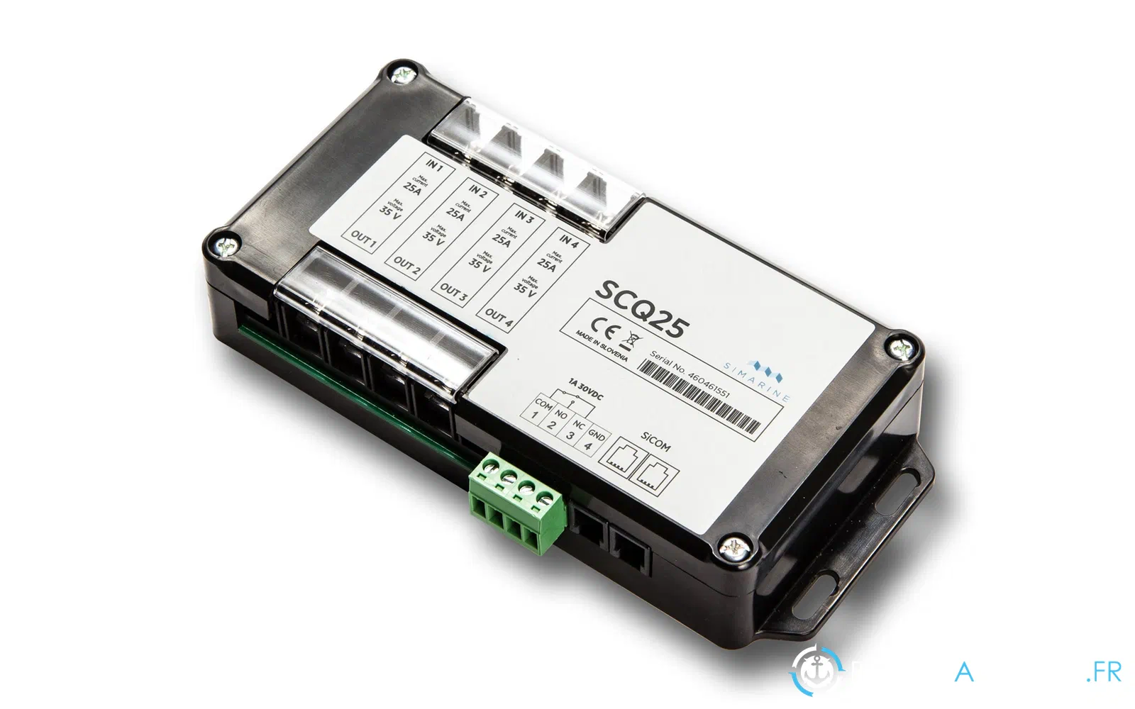 slider 0 SCQ25 cadre shunt