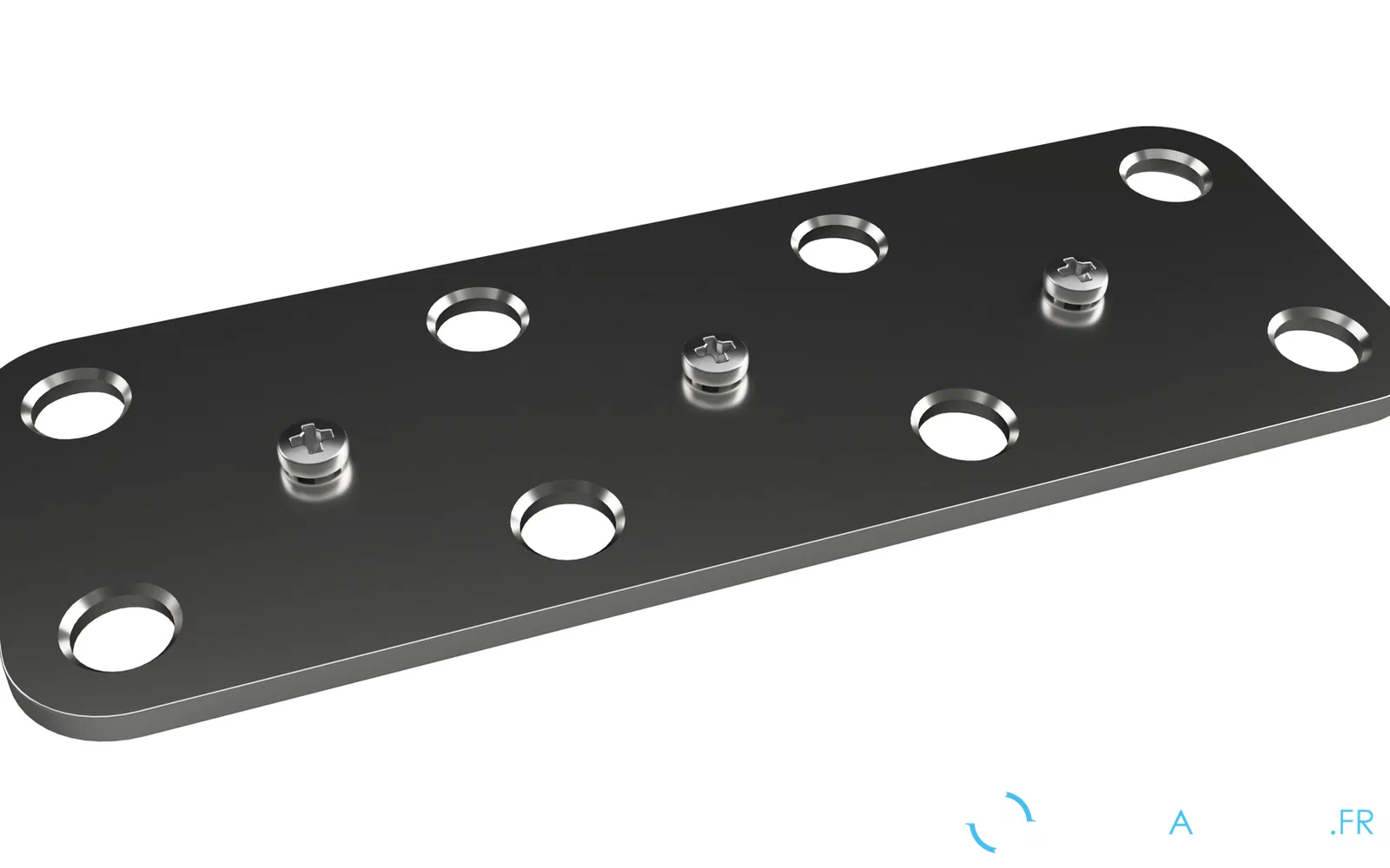 slider 0 Plaque de liaison DCM (pas de 38x50 mm)