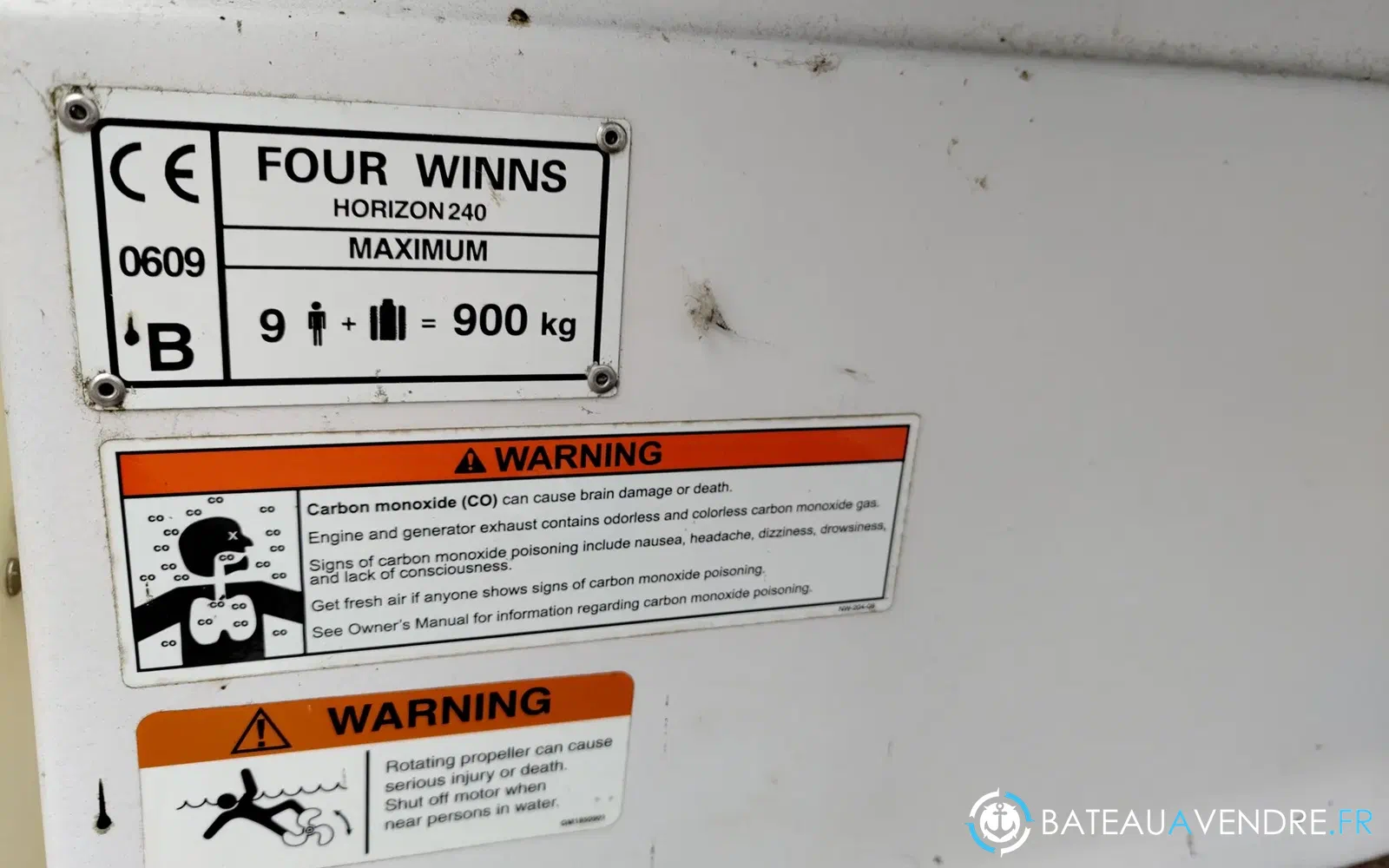 slider 23 Four Winns Horizon 240