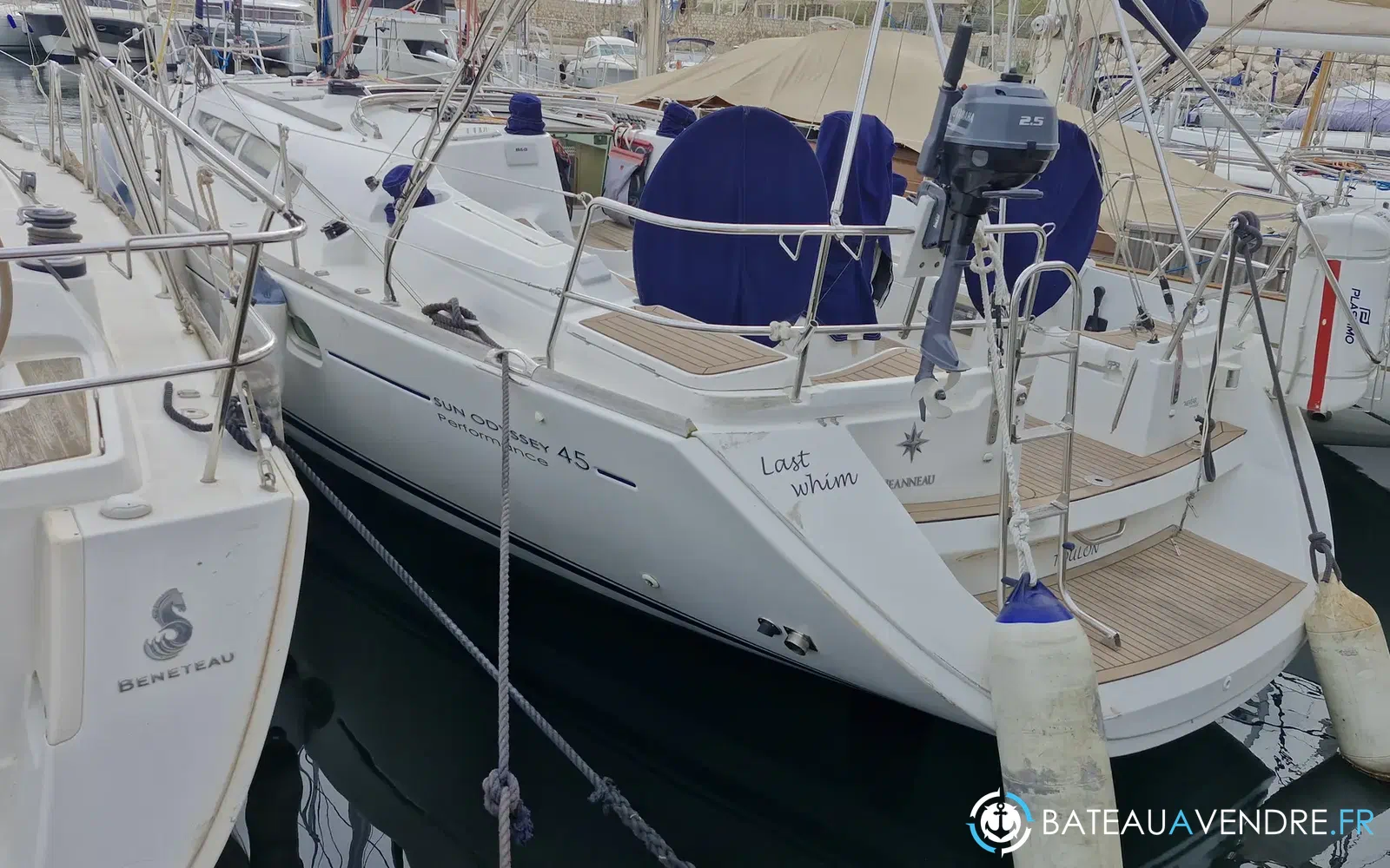 slider 31 Jeanneau Sun Odyssey 45 Performance