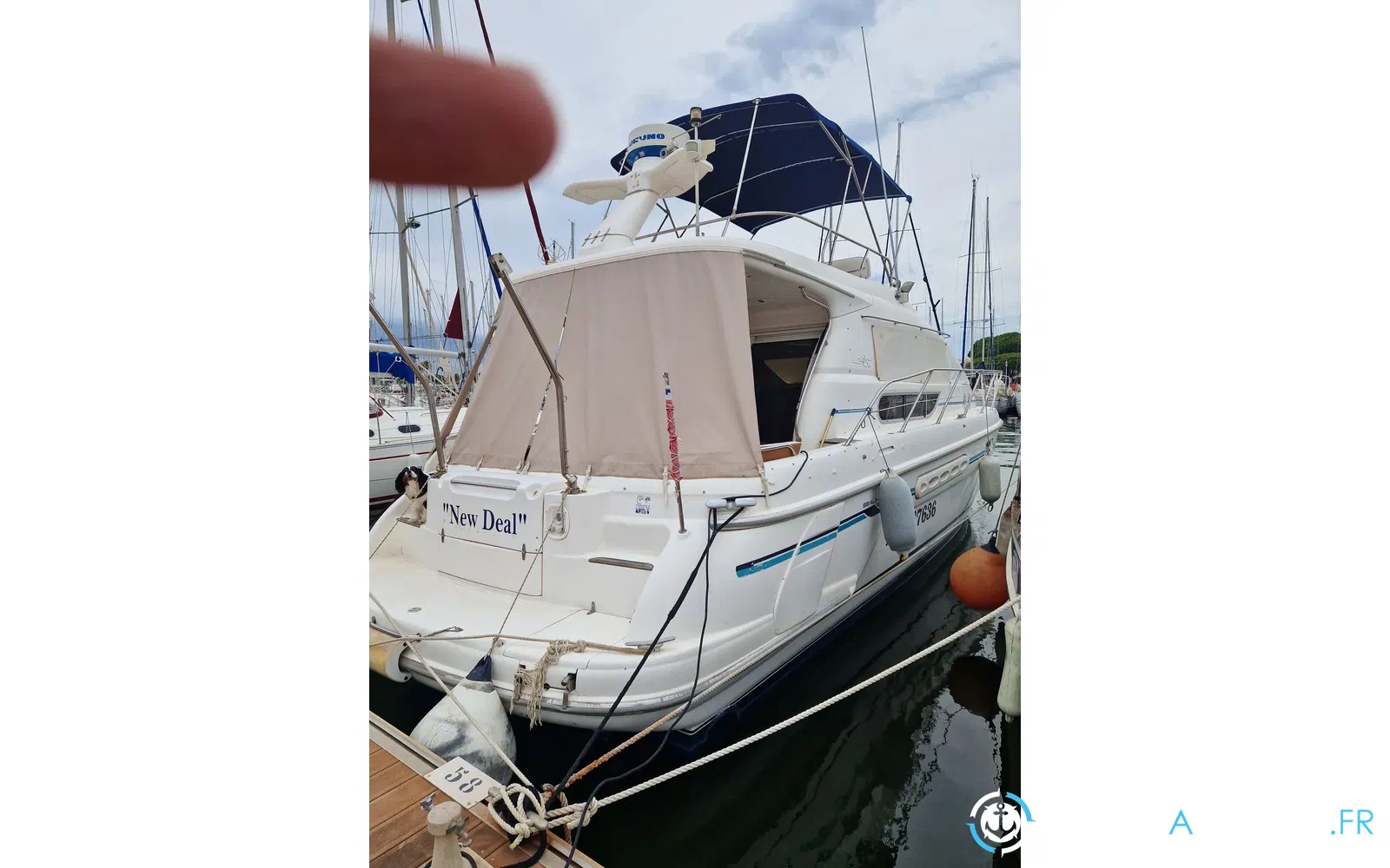 slider 23 Sealine 420
