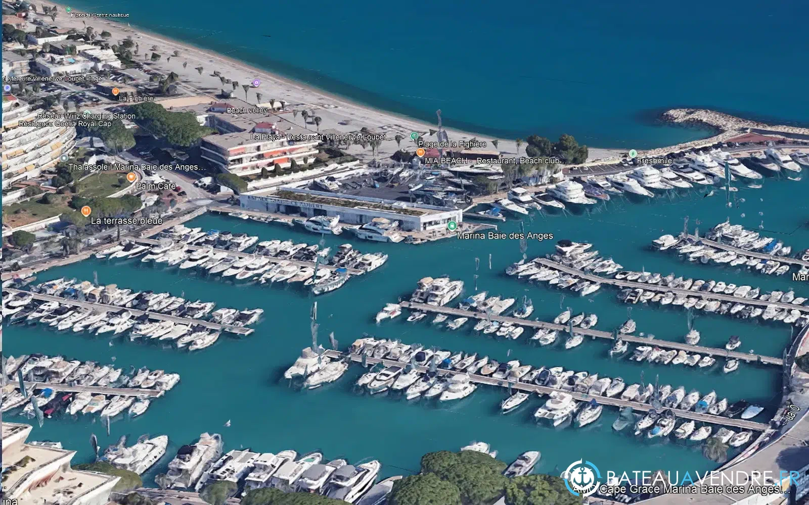 slider 1 Place de port Marina Baie des Anges (10 x 3.80)