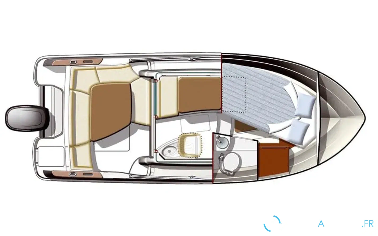 slider 26 Jeanneau Merry Fisher 725
