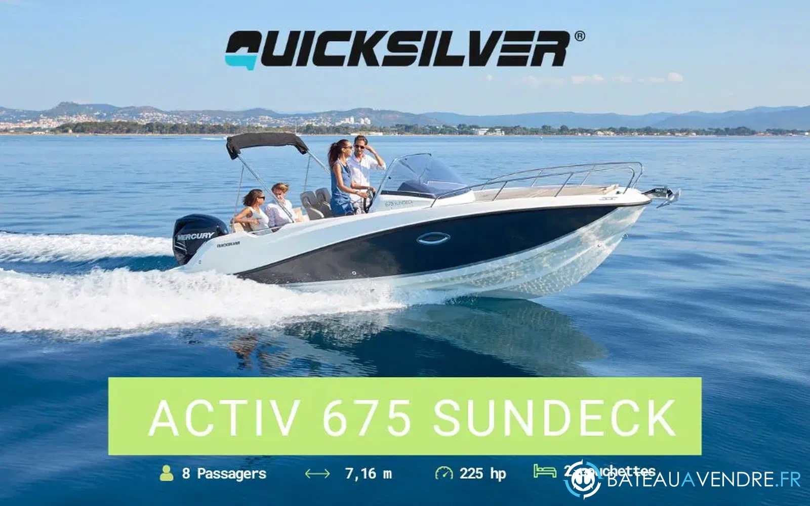 slider 0 Quicksilver Activ 675 Sundeck