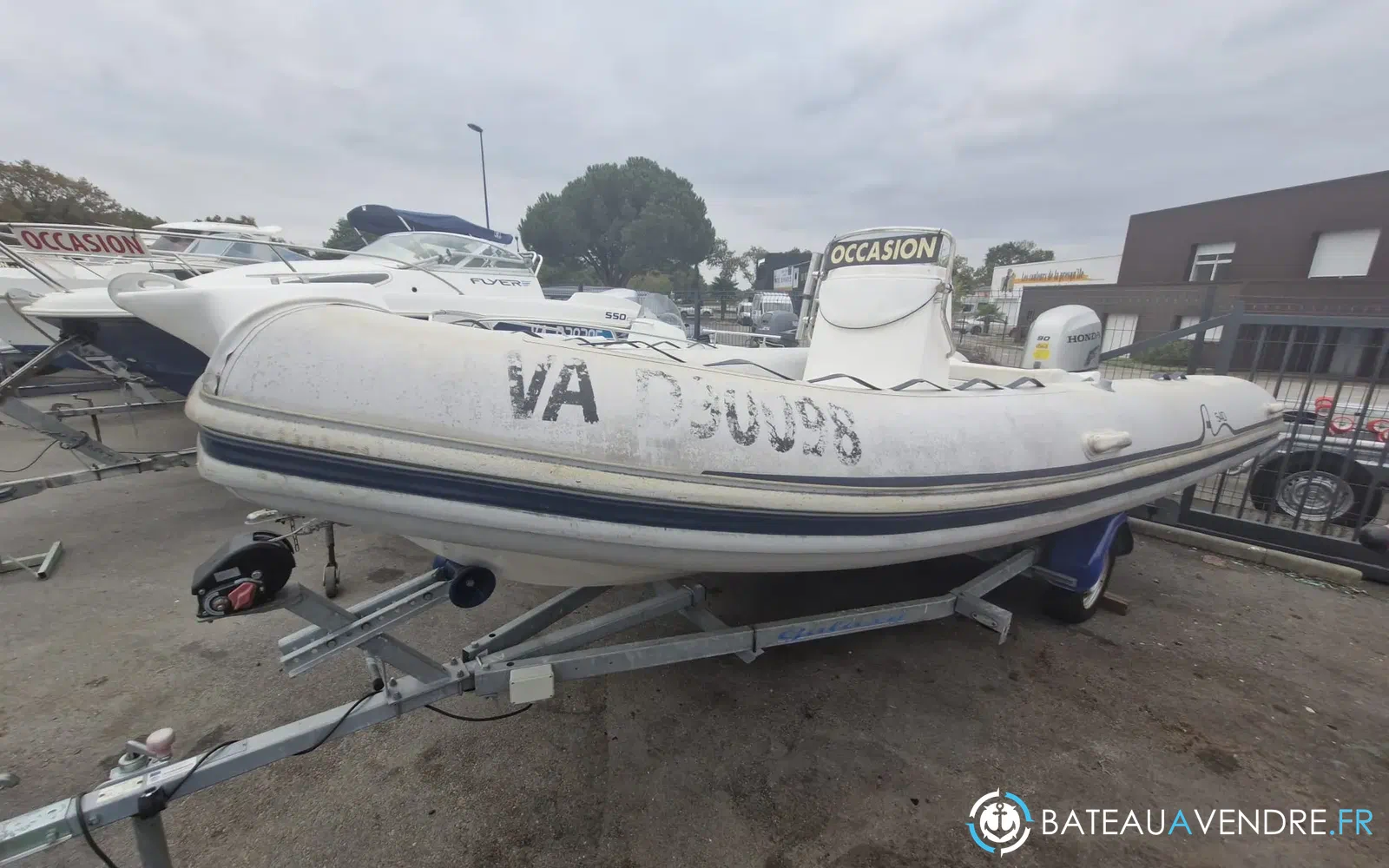 slider 0 REMORQUE SUN WAY - Modèle : 1L12100808 - PTAC 750 KG