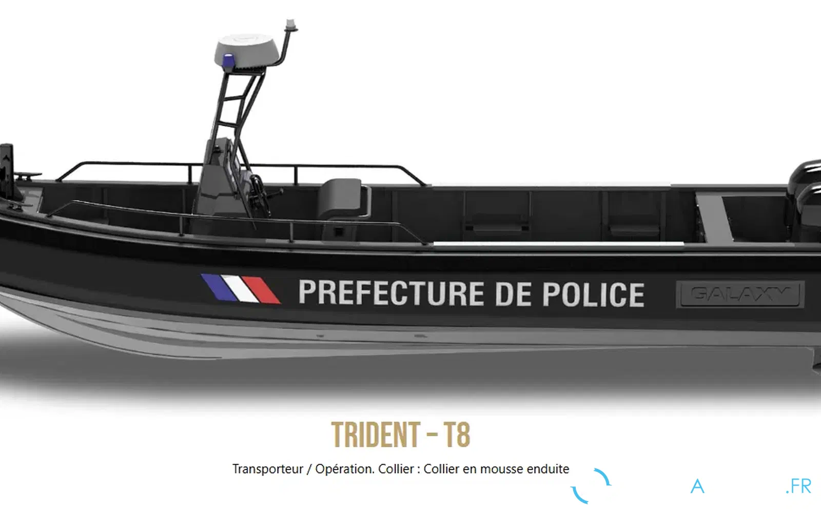 slider 16 Galaxy Trident T8