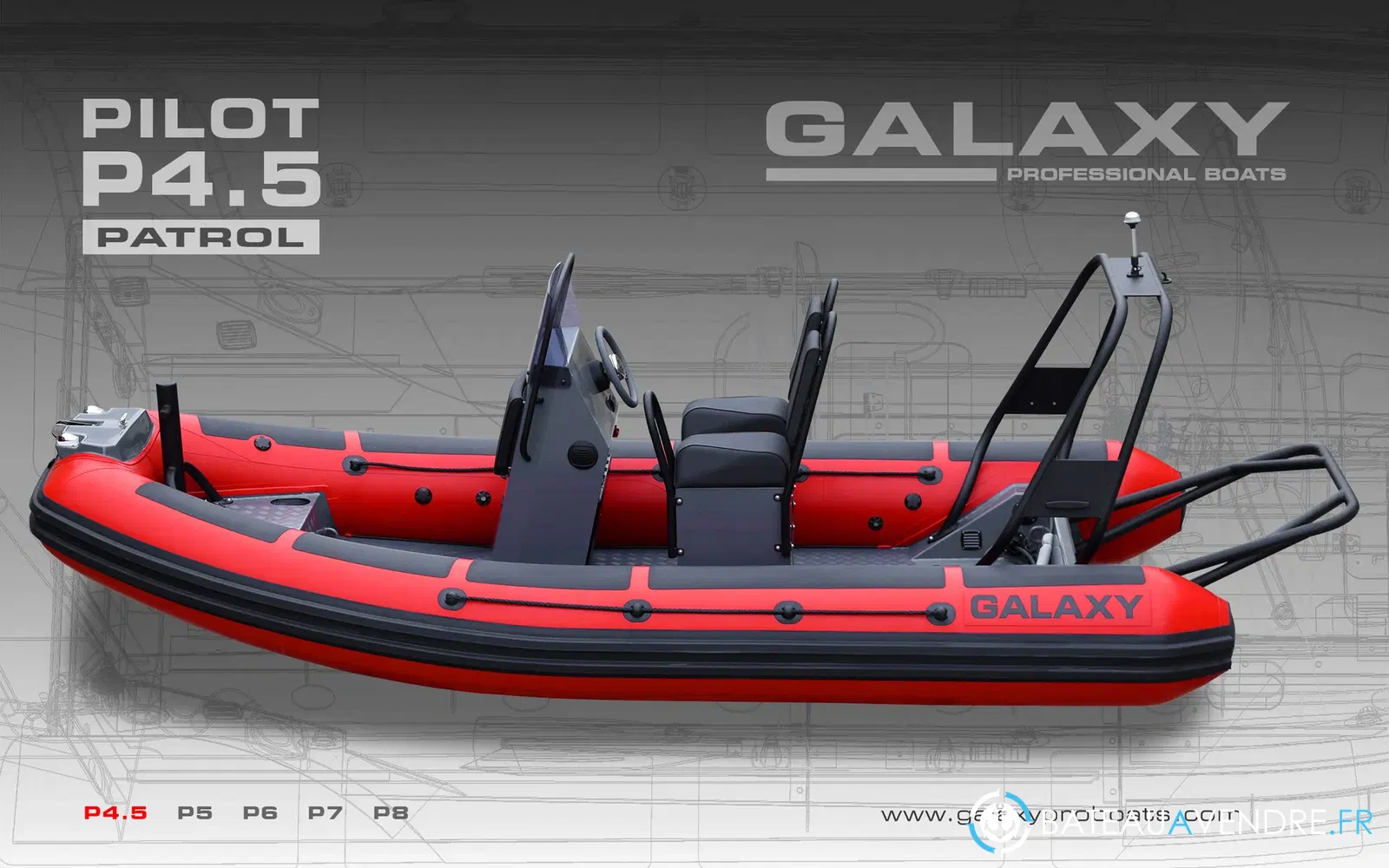slider 7 Galaxy Pilot P4.5