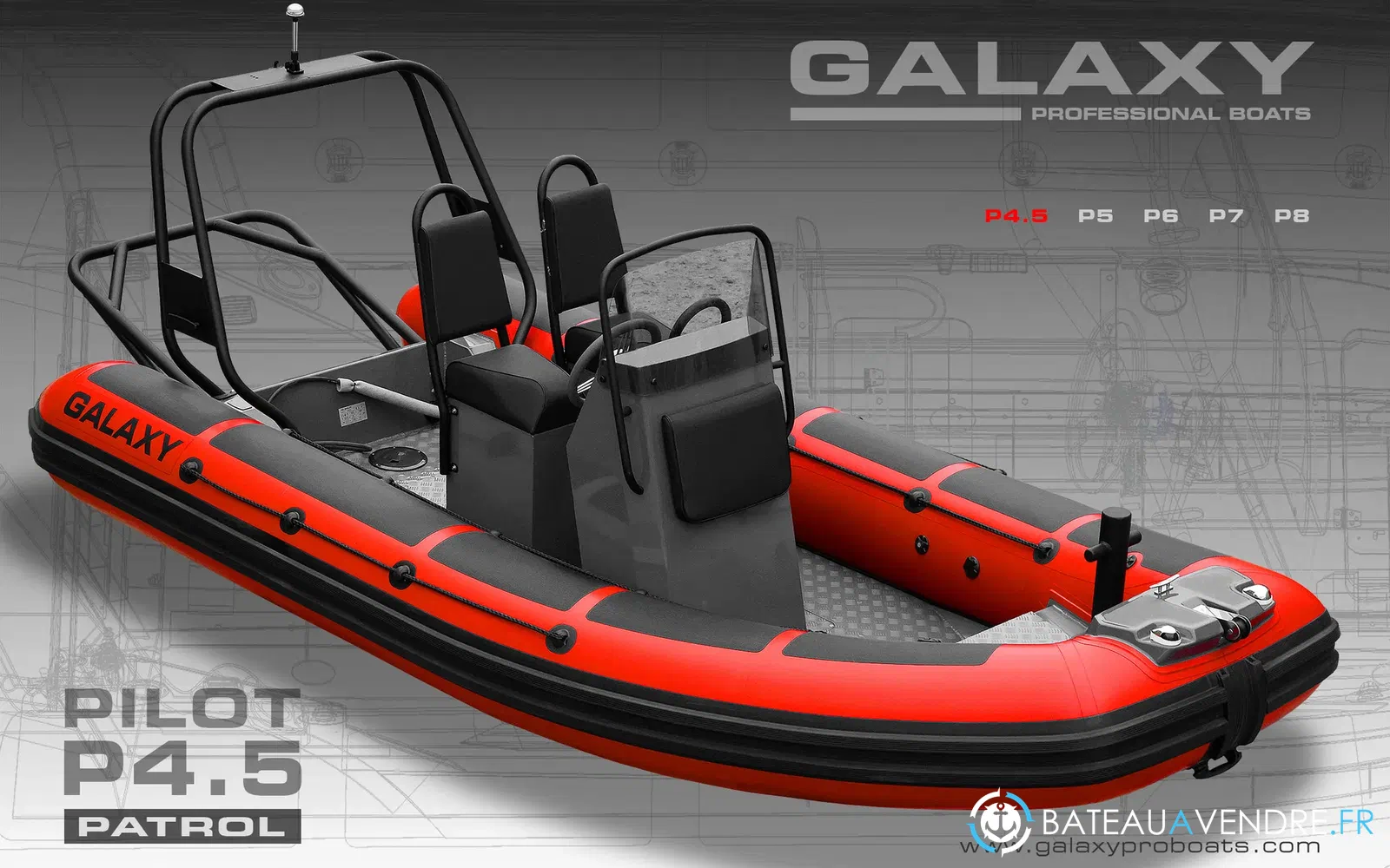slider 5 Galaxy Pilot P4.5