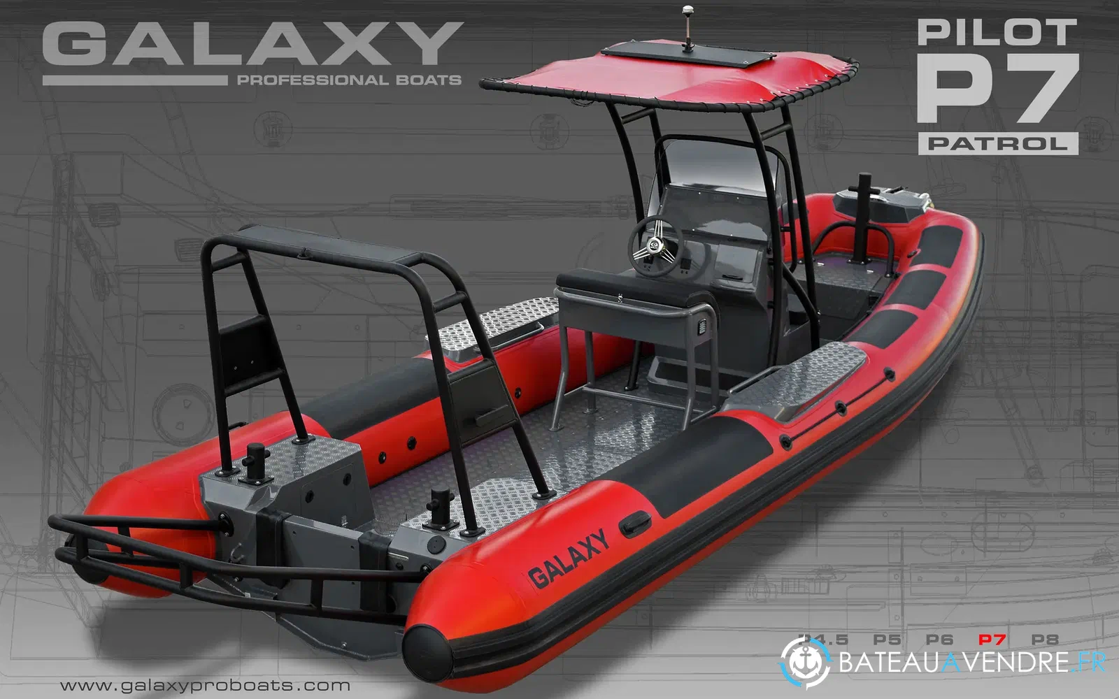 slider 5 Galaxy Pilot P6.5