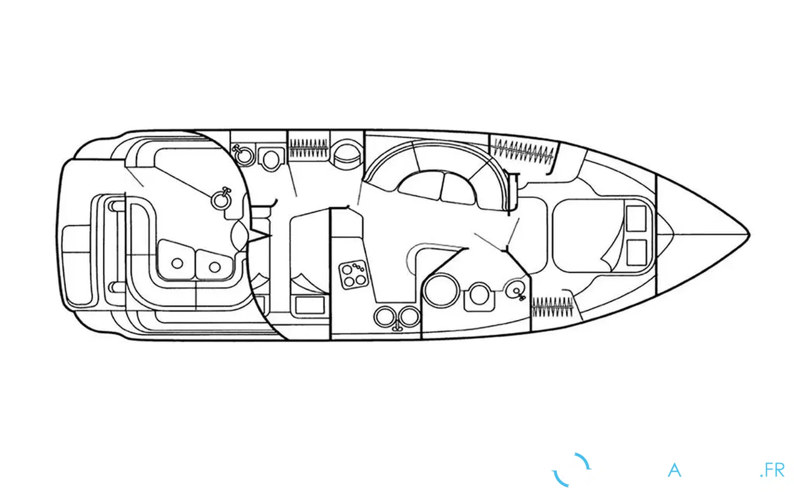 slider 31 Cruisers Yachts 4270 Esprit