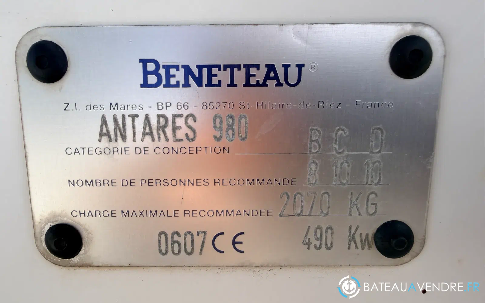 slider 24 Beneteau Antares 980