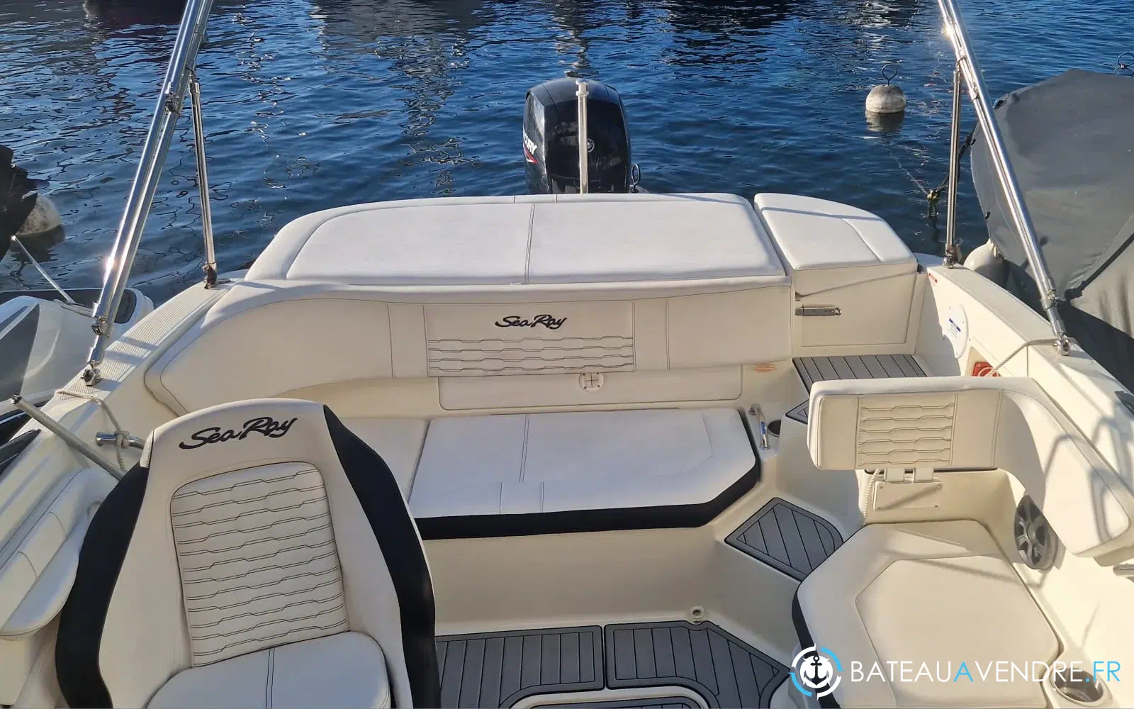 slider 10 Sea Ray SPX 190 + Place de port + Remorque double essieux