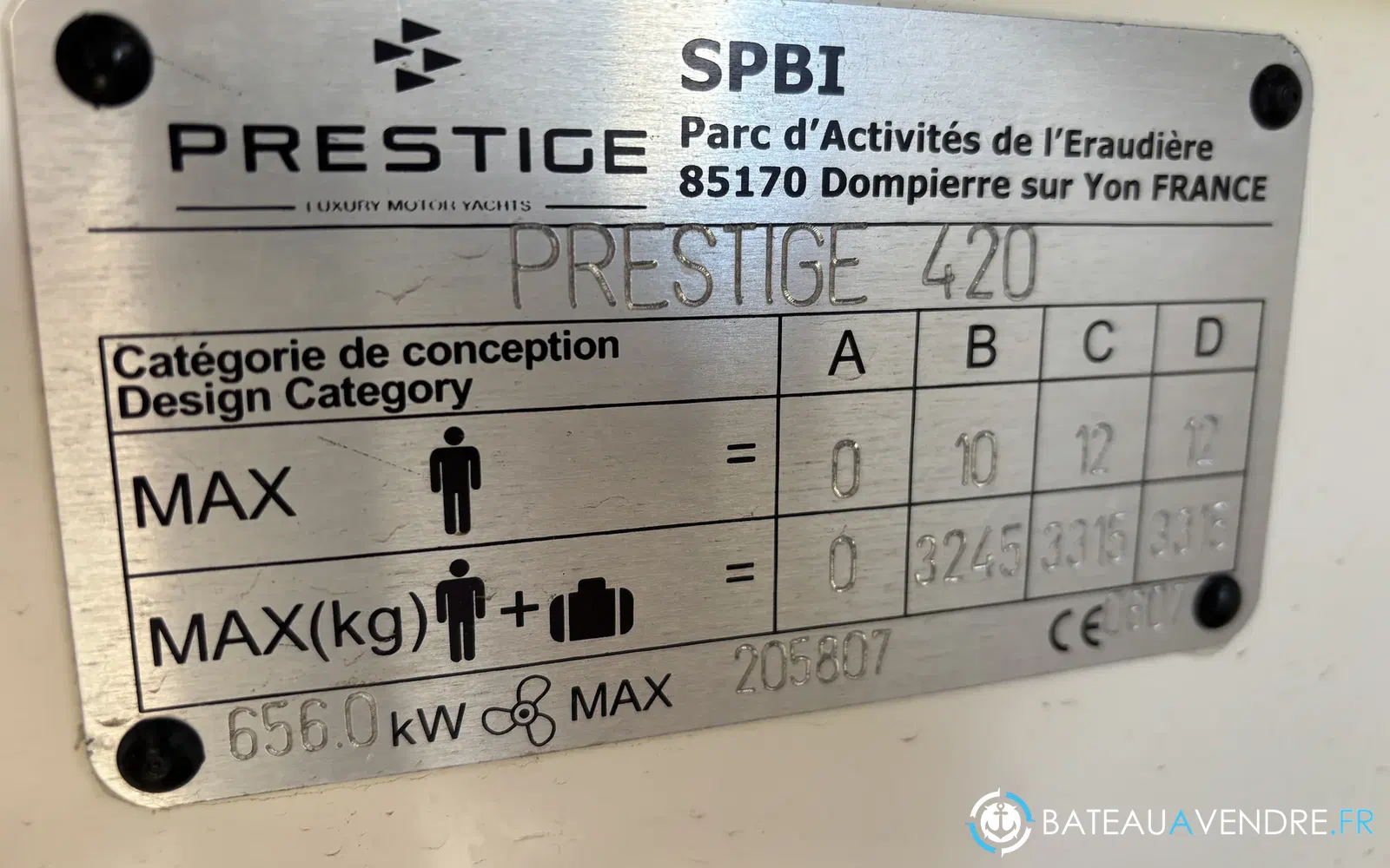 slider 38 Prestige Yachts 420 Fly