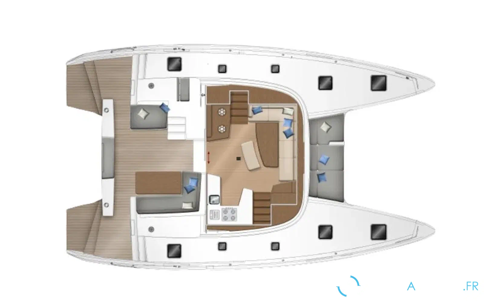 slider 13 Lagoon 42 MILLENIUM