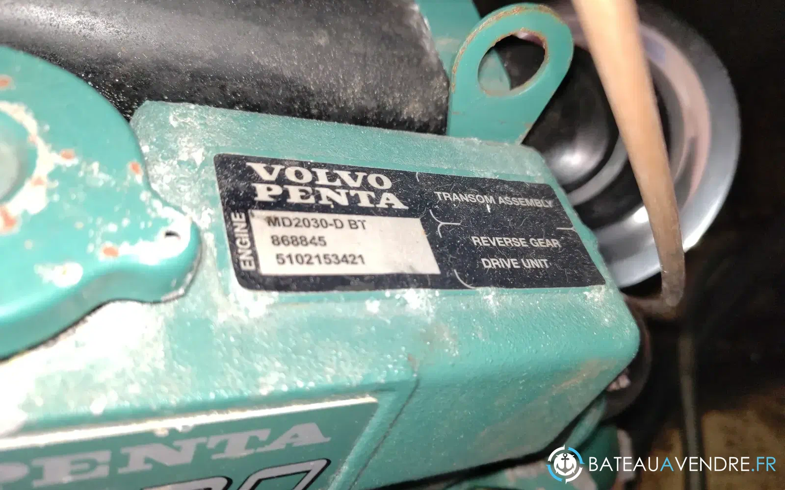 slider 4 VOLVO PENTA MD2030-D BT ligne d'arbre
