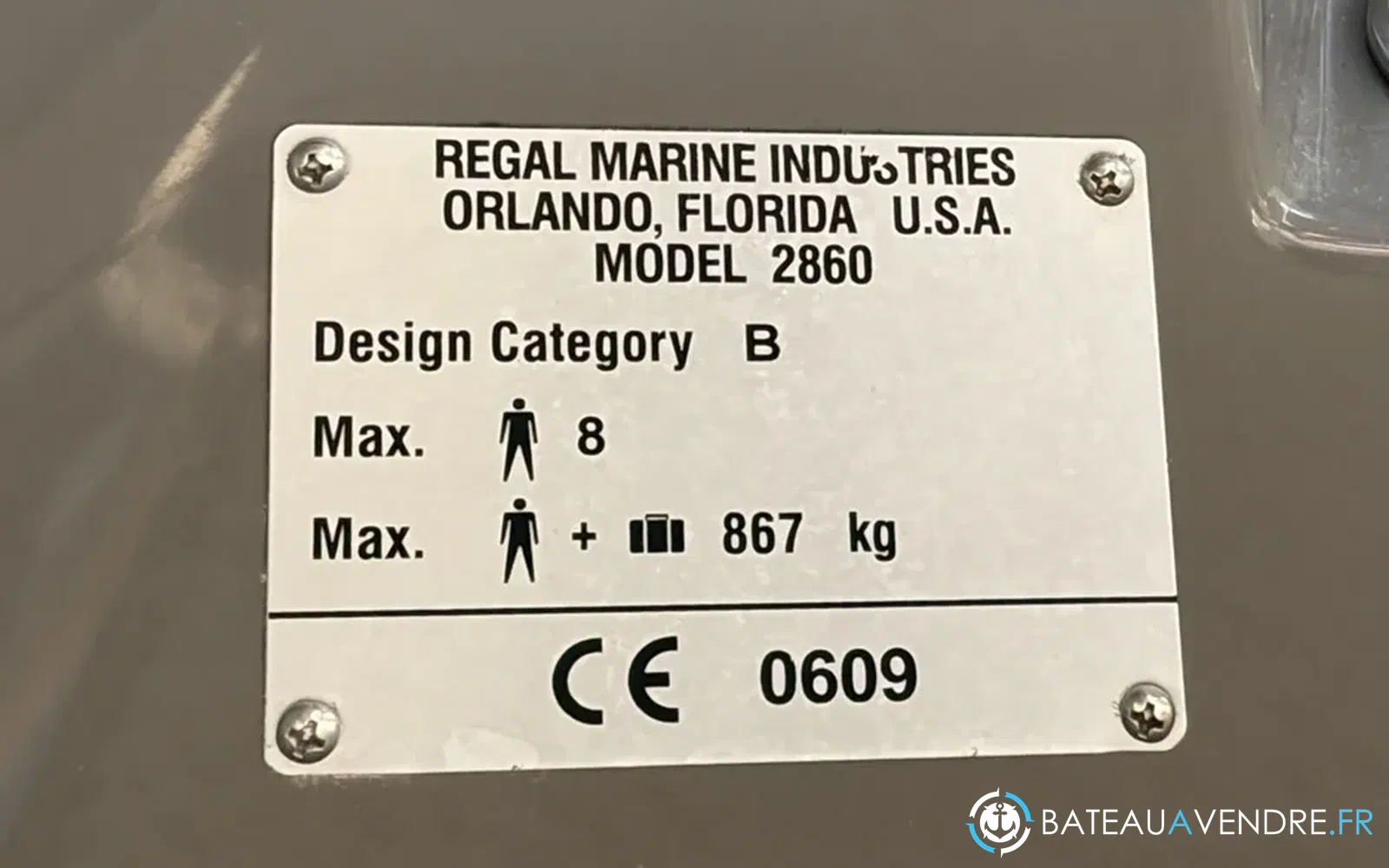 slider 36 Regal 2860