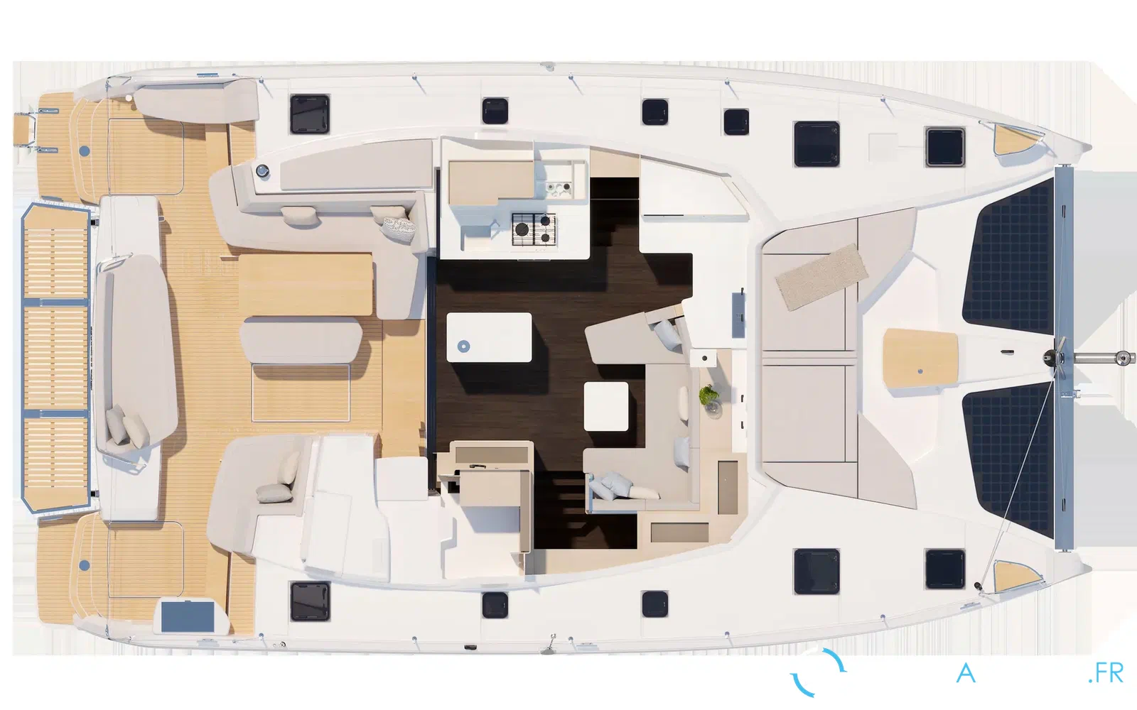 slider 111 Fountaine Pajot FP 44