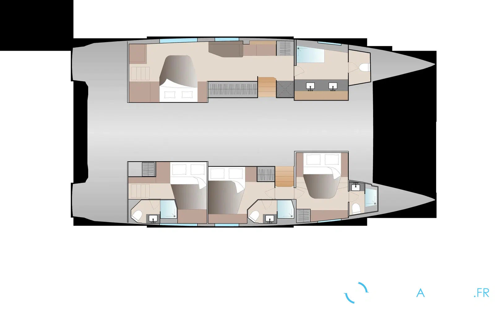 slider 37 Fountaine Pajot FP 51