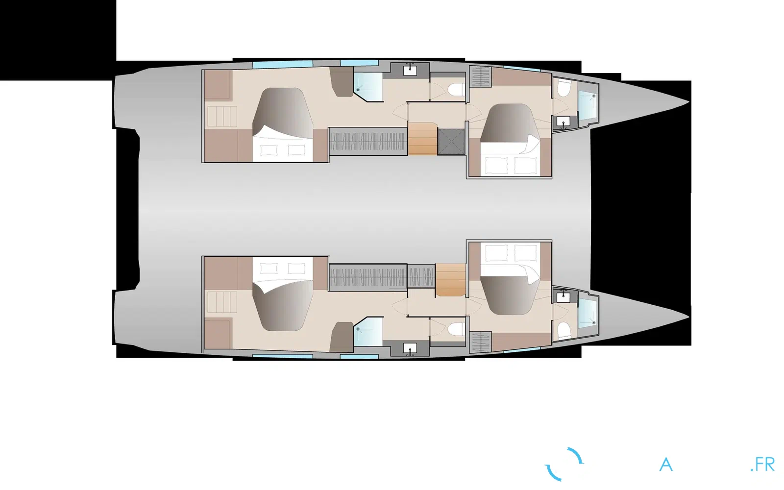 slider 38 Fountaine Pajot FP 51