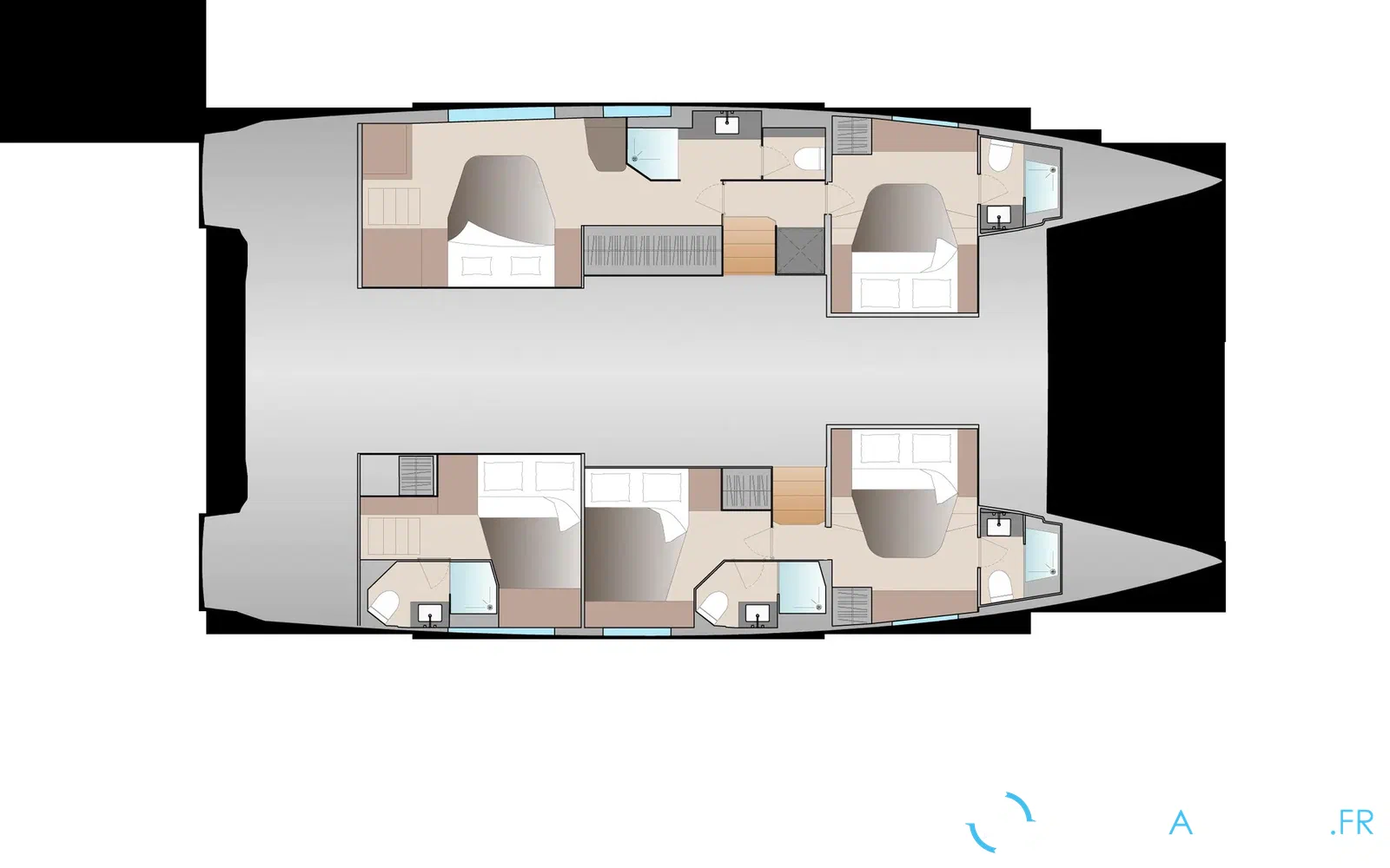 slider 39 Fountaine Pajot FP 51