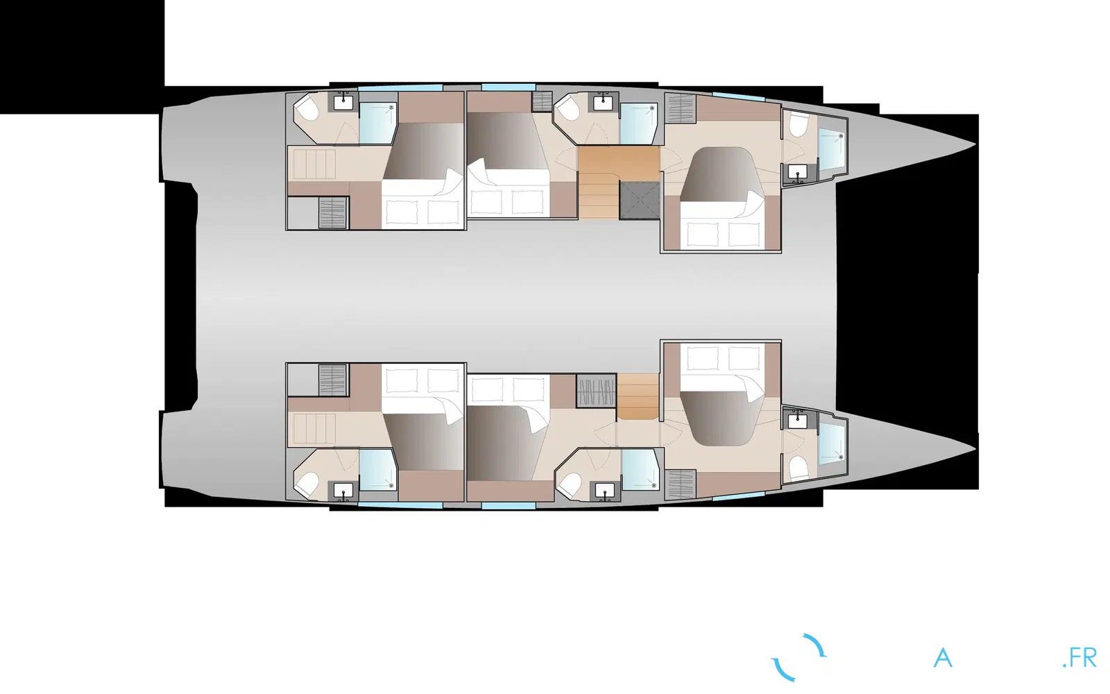 slider 40 Fountaine Pajot FP 51