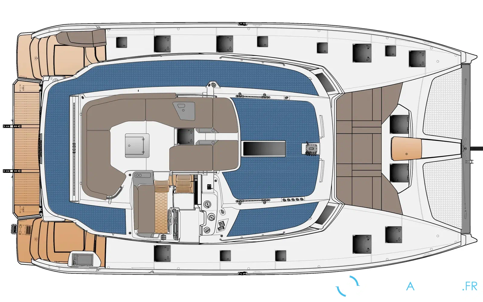 slider 44 Fountaine Pajot FP 48
