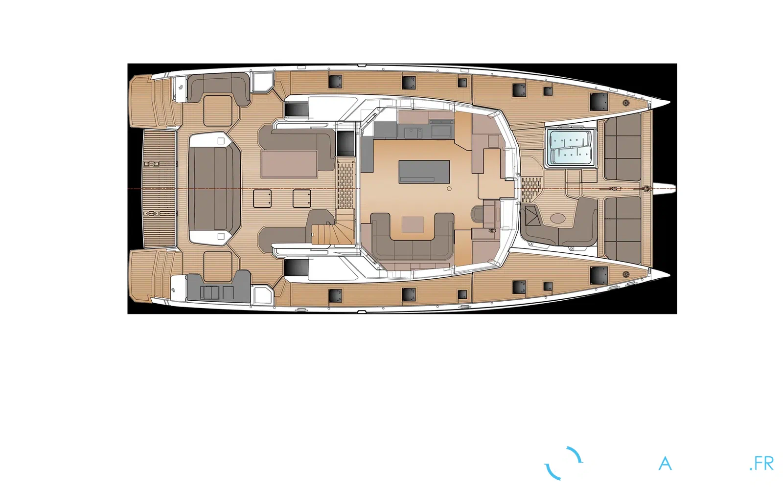 slider 74 Fountaine Pajot FPY 70S