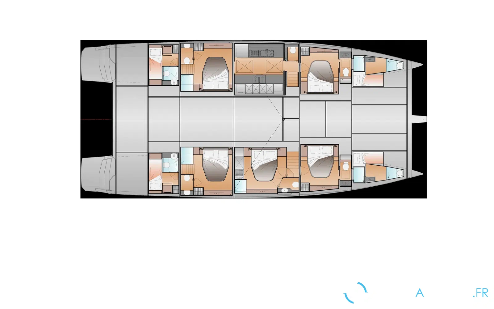 slider 79 Fountaine Pajot FPY 70S