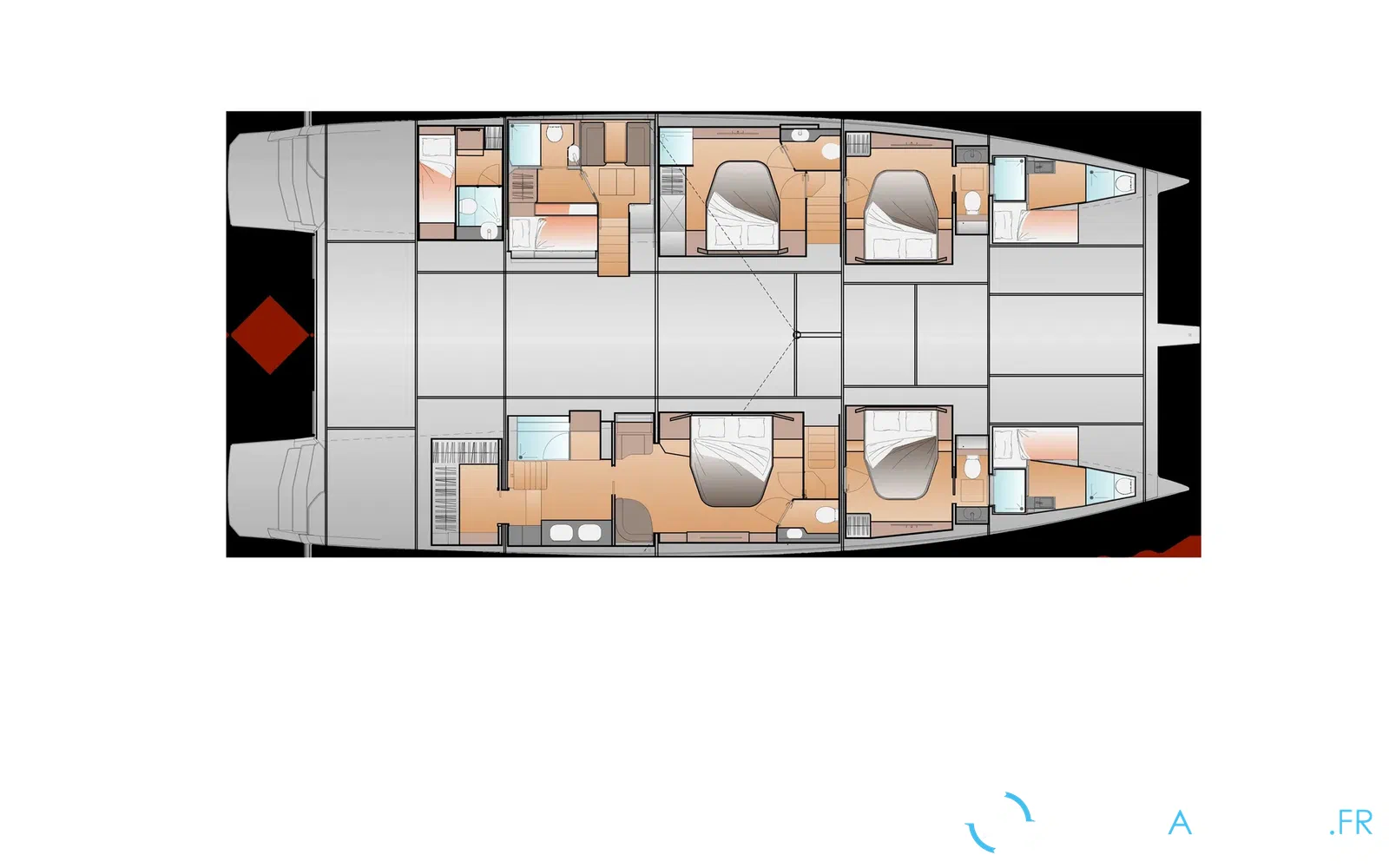slider 80 Fountaine Pajot FPY 70S