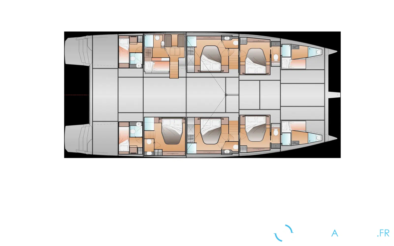 slider 82 Fountaine Pajot FPY 70S