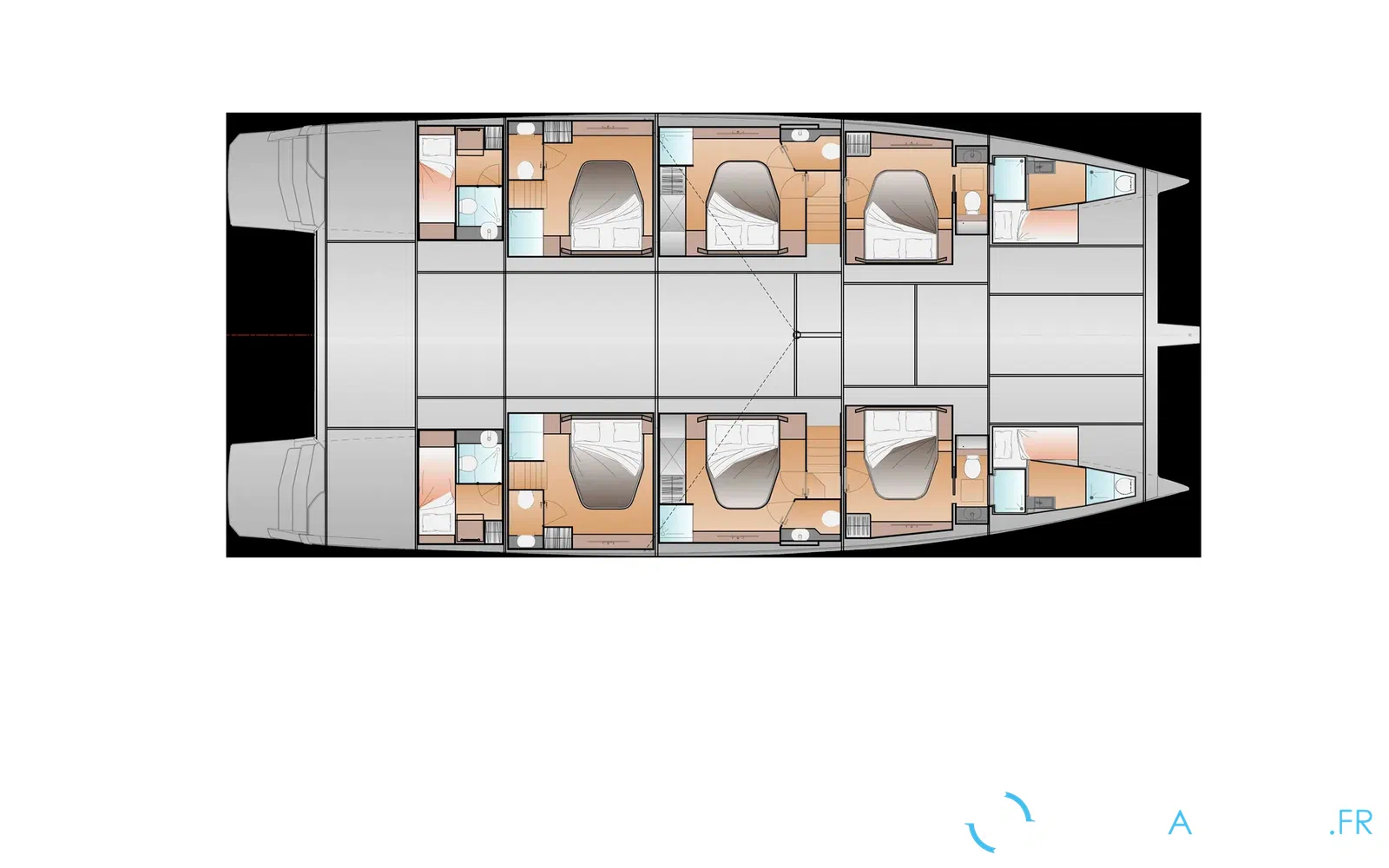 slider 83 Fountaine Pajot FPY 70S