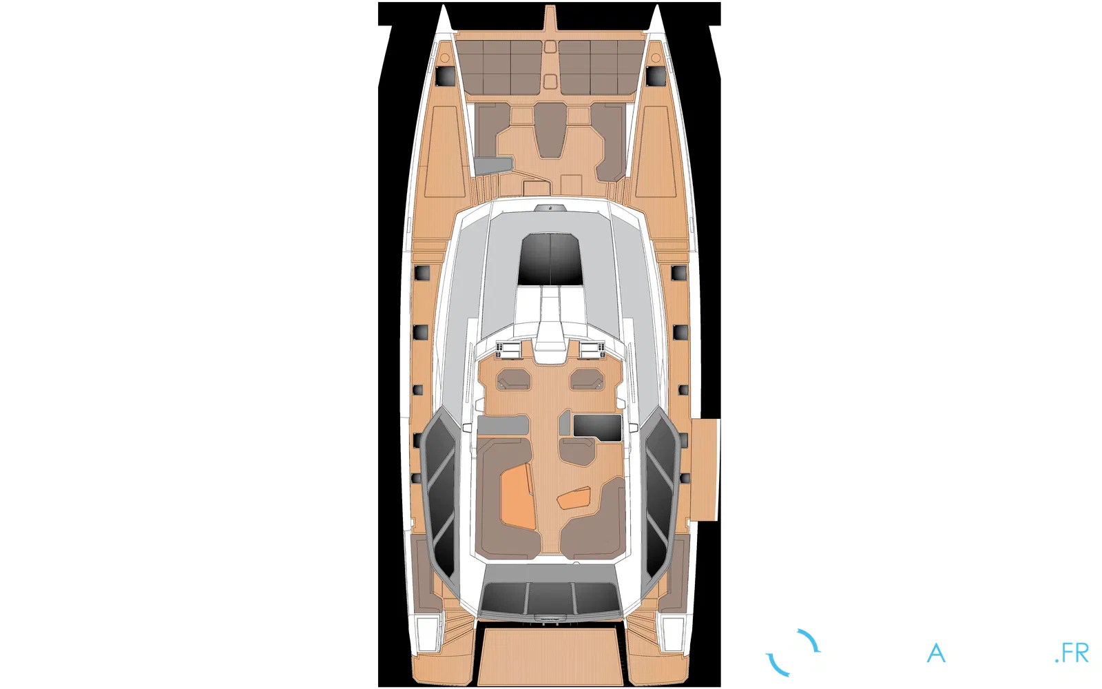 slider 121 Fountaine Pajot Thira 80