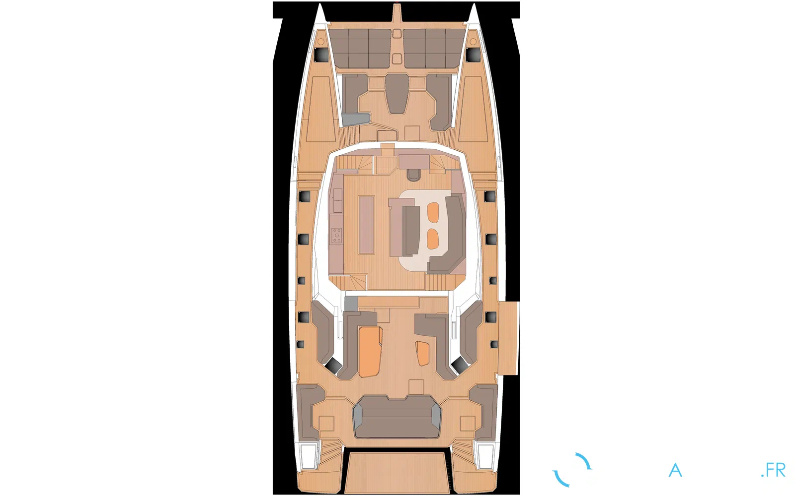 slider 122 Fountaine Pajot Thira 80