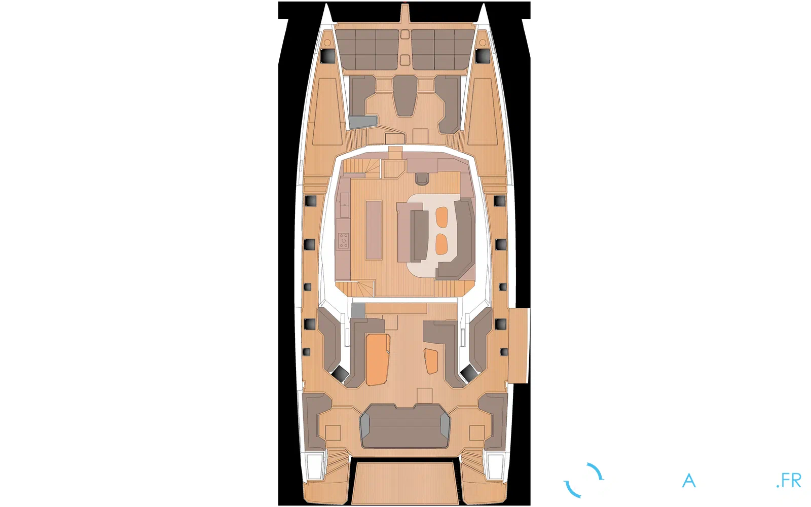 slider 123 Fountaine Pajot Thira 80