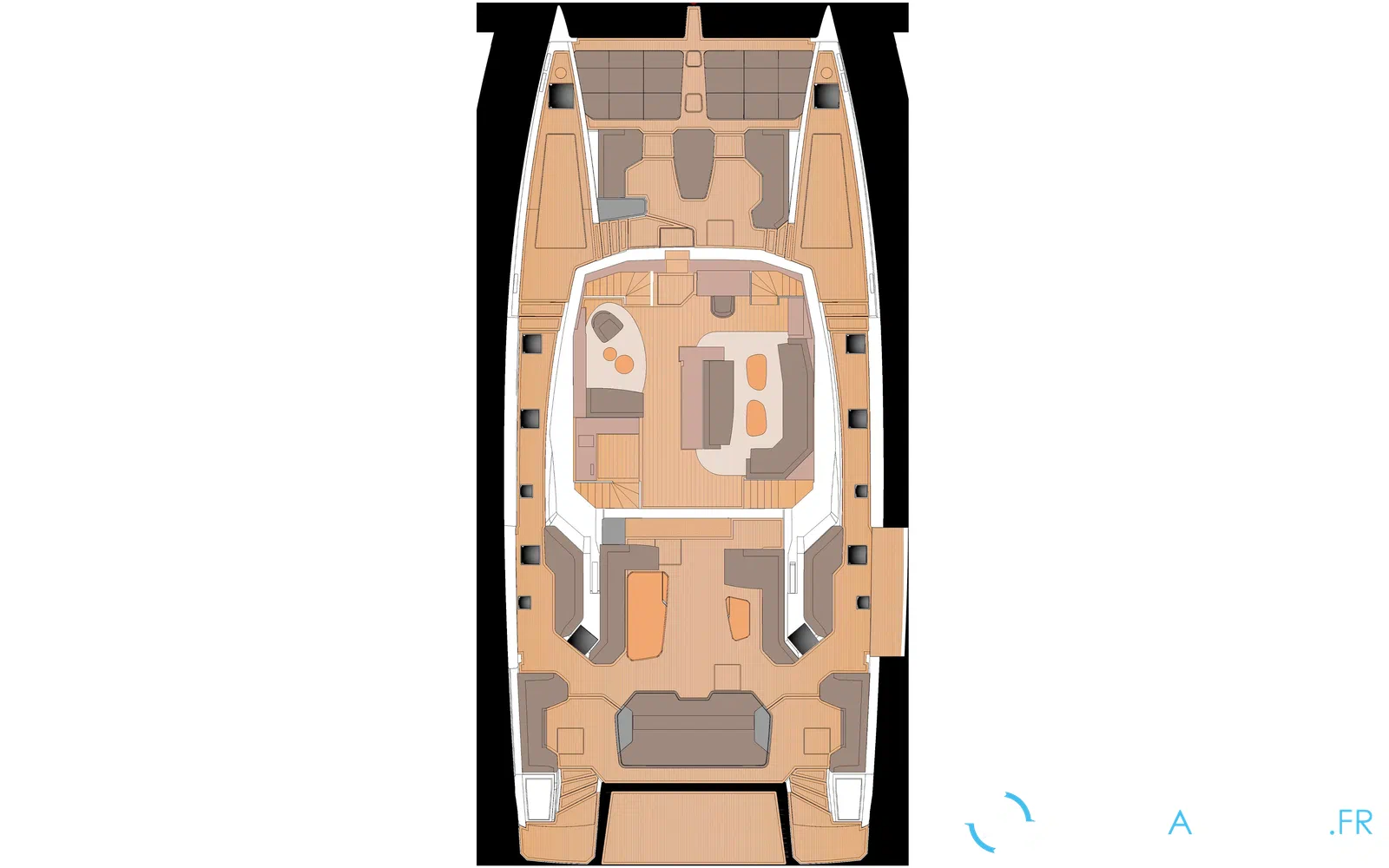 slider 125 Fountaine Pajot Thira 80