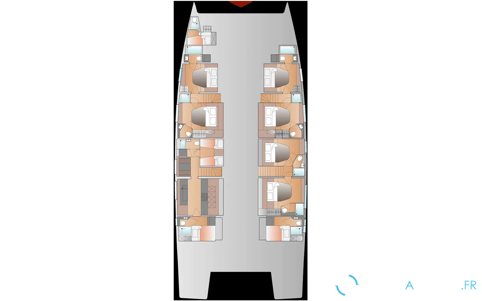 slider 126 Fountaine Pajot Thira 80