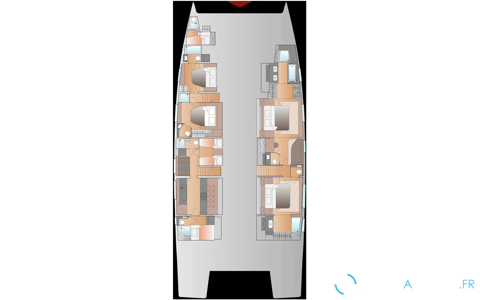 slider 130 Fountaine Pajot Thira 80